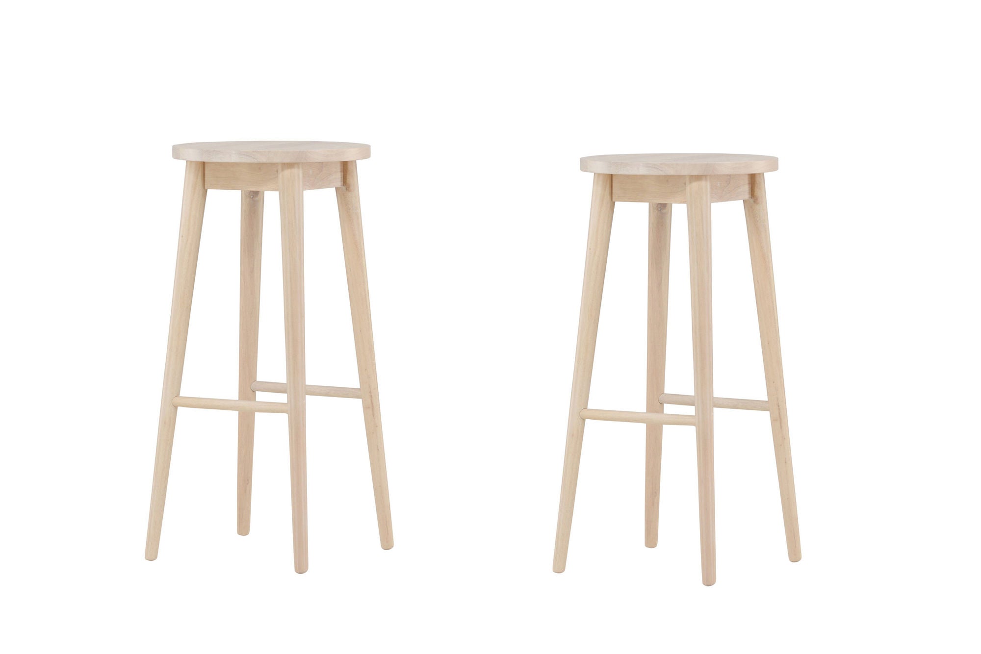 Vind Mollösand Bar stol 2-pack - Whitewash / Wood