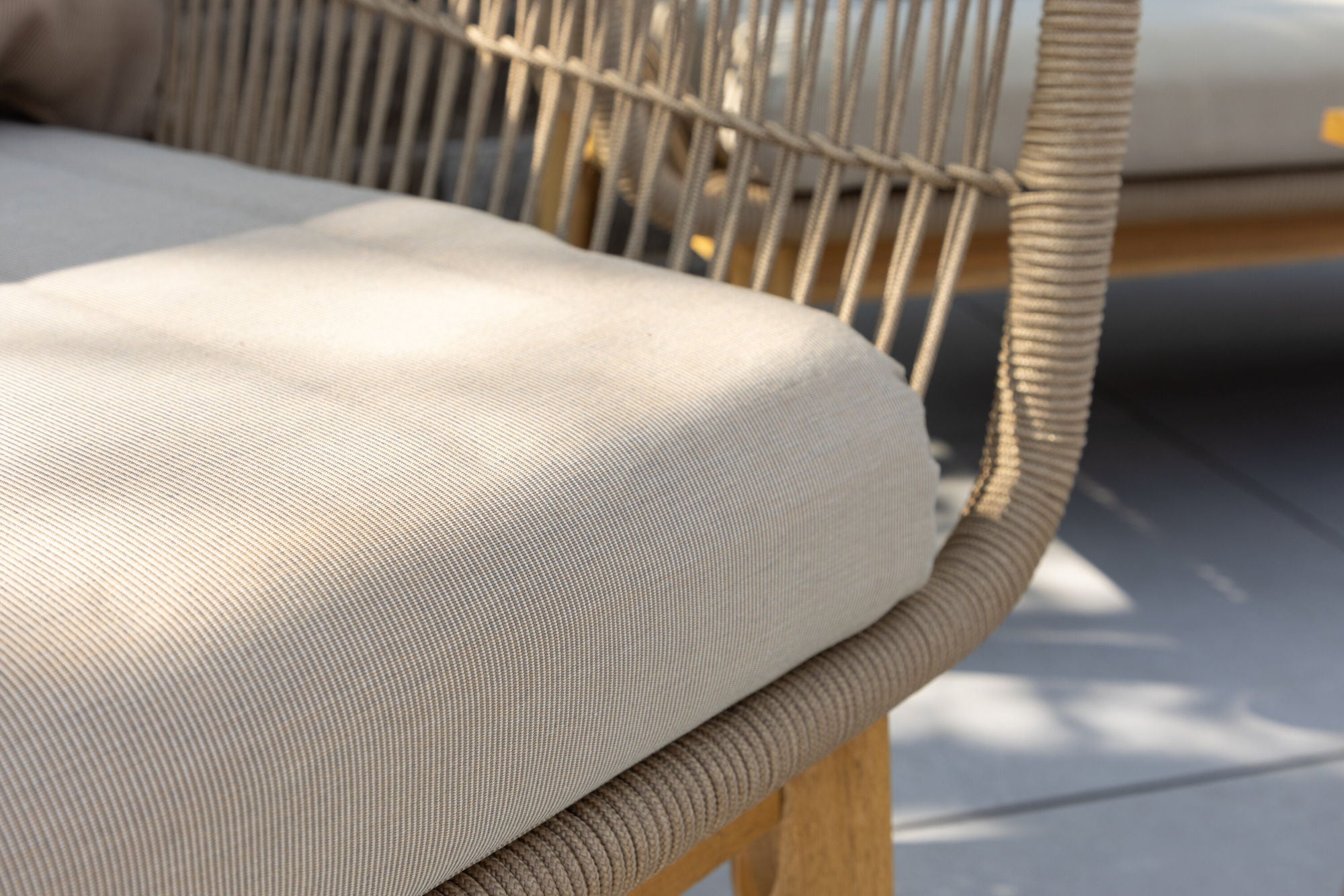 Venture Home Chania Sofa set - Latte/Acacia