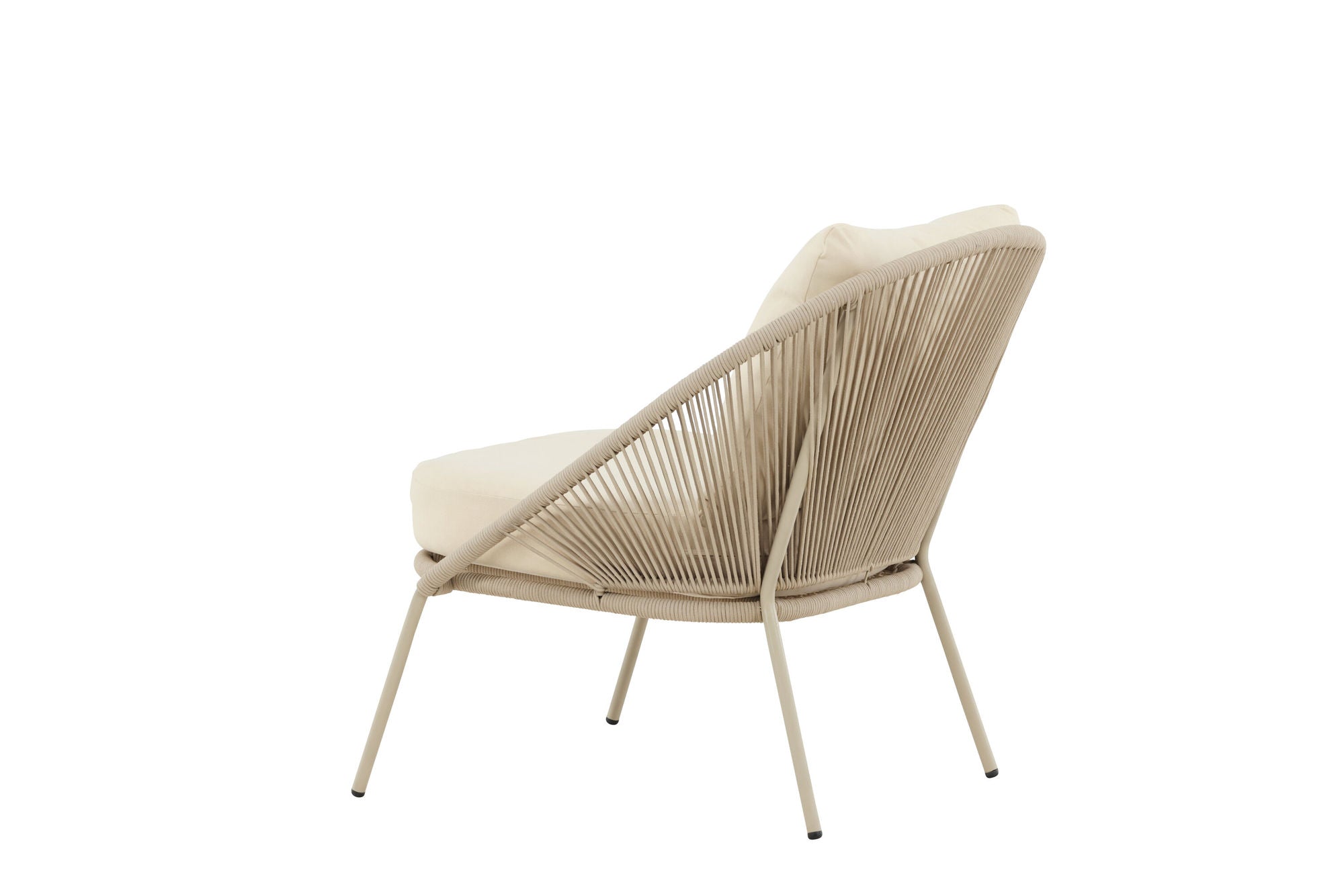 Venture Home Lindos Lounge stol Beige/Beige