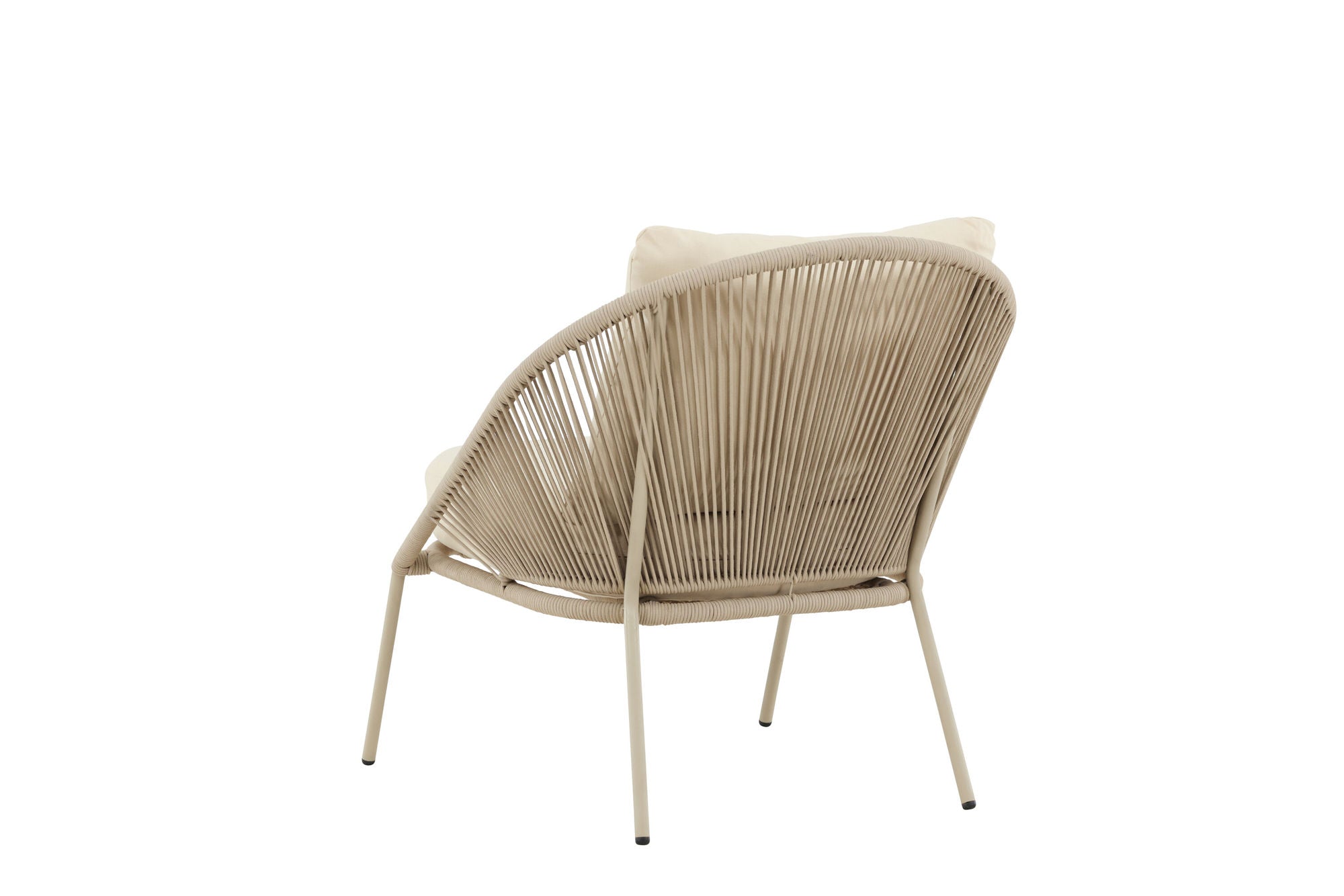 Venture Home Lindos Lounge stol Beige/Beige