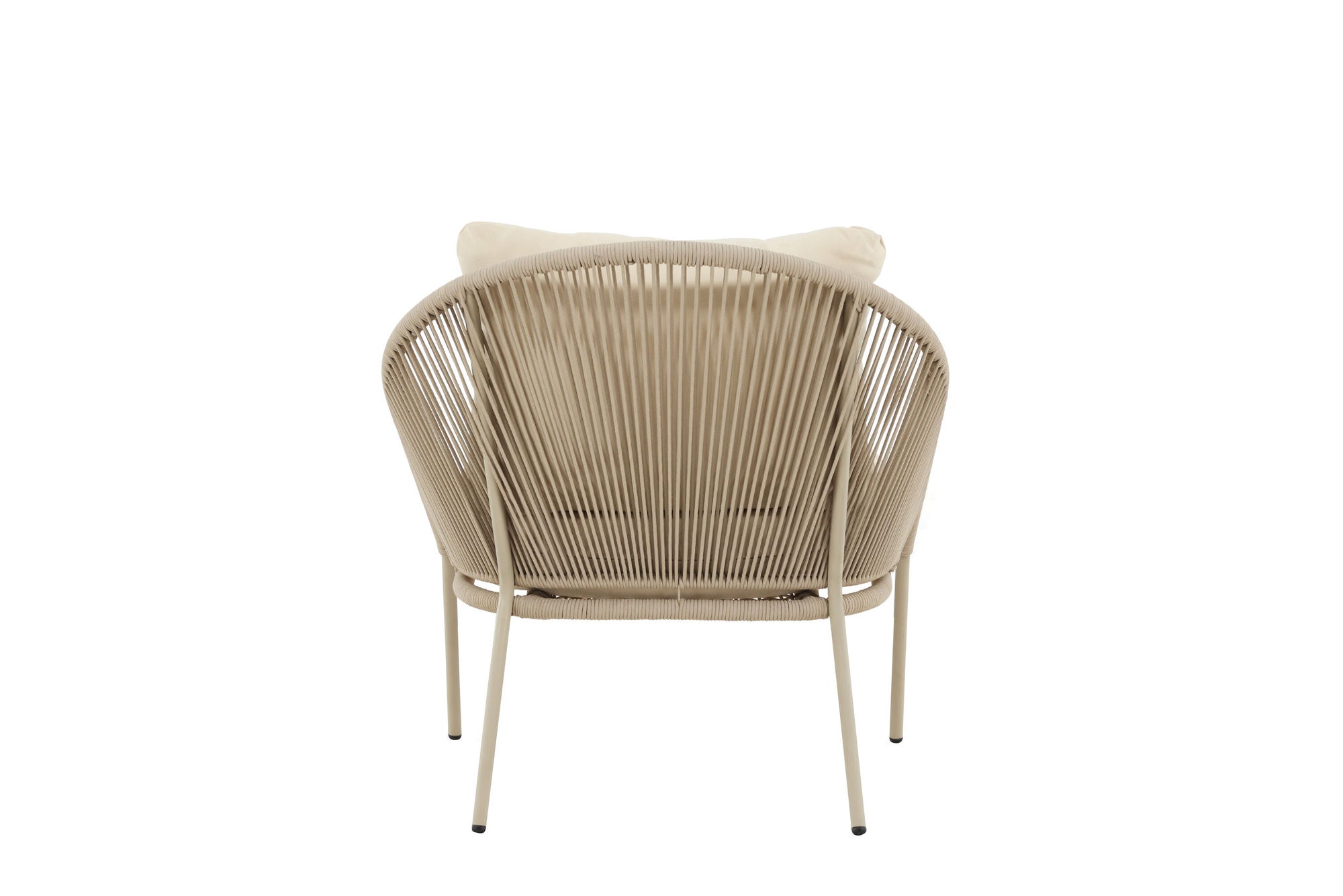 Venture Home Lindos Lounge stol Beige/Beige