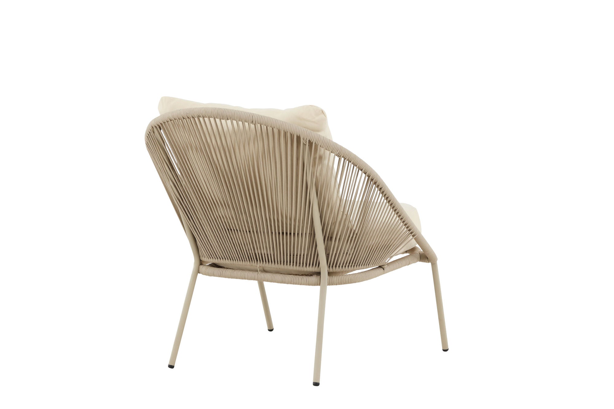 Venture Home Lindos Lounge stol Beige/Beige