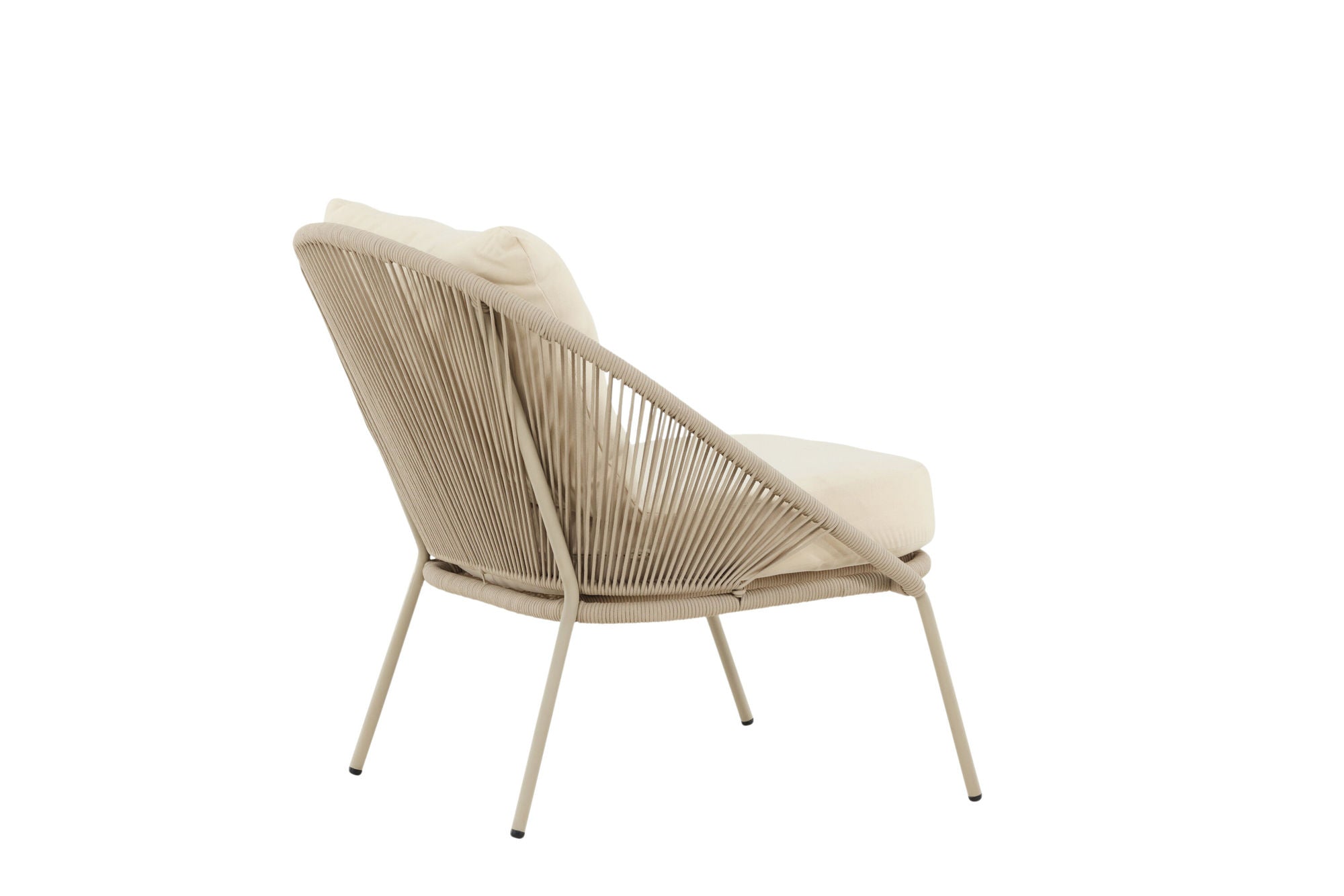 Venture Home Lindos Lounge stol Beige/Beige