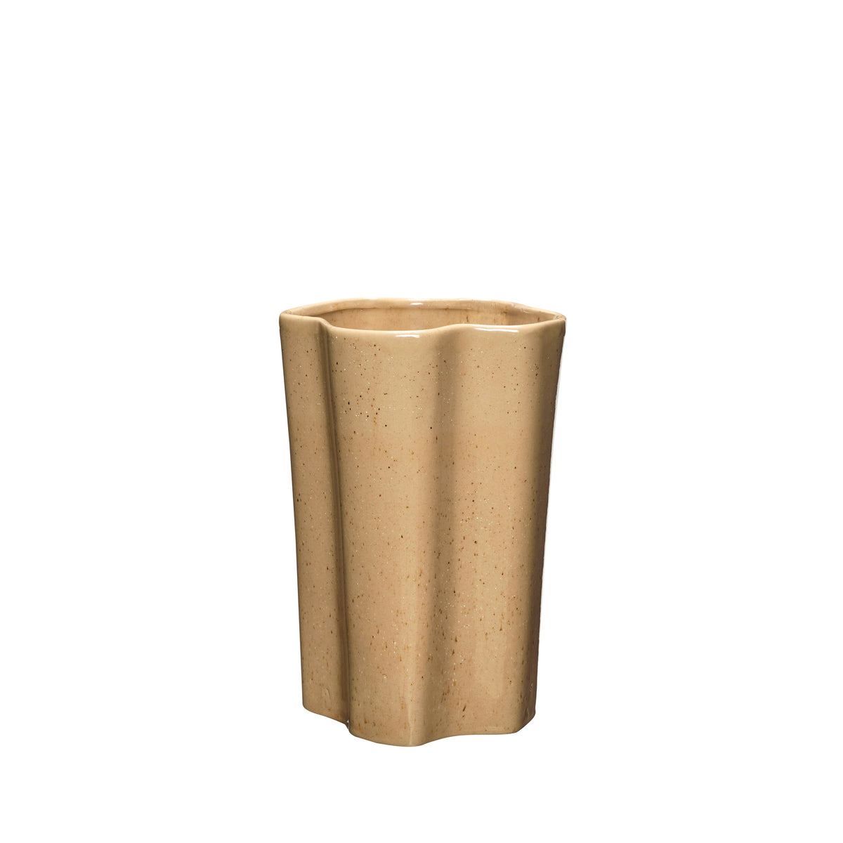 Sapo Vase Brun