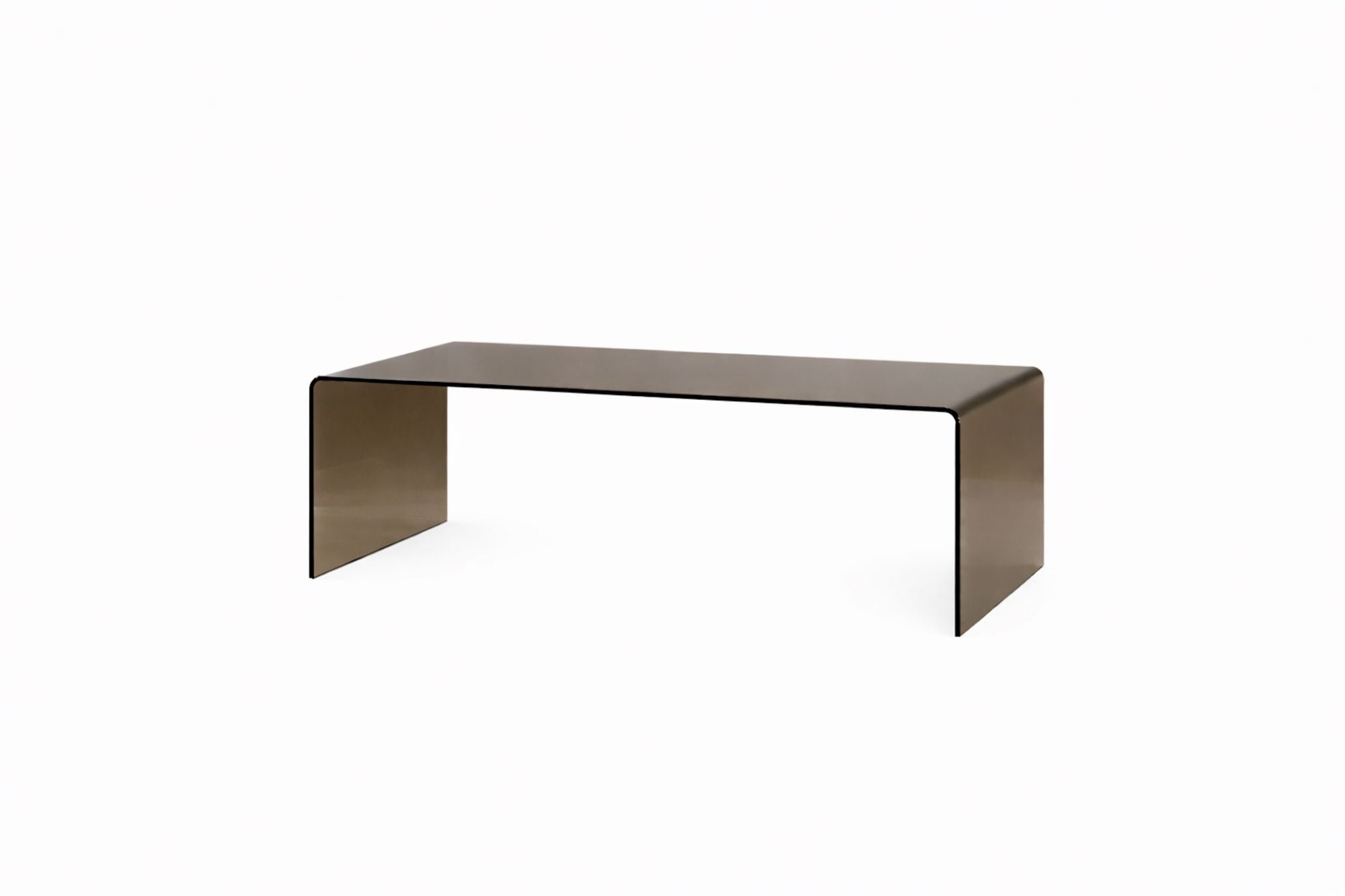 Venture Home Telemark Sofa bord 120x60x41 cm - Brown Glass