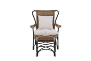Venture Home Loreto Loungechair Black - Nature Rattan