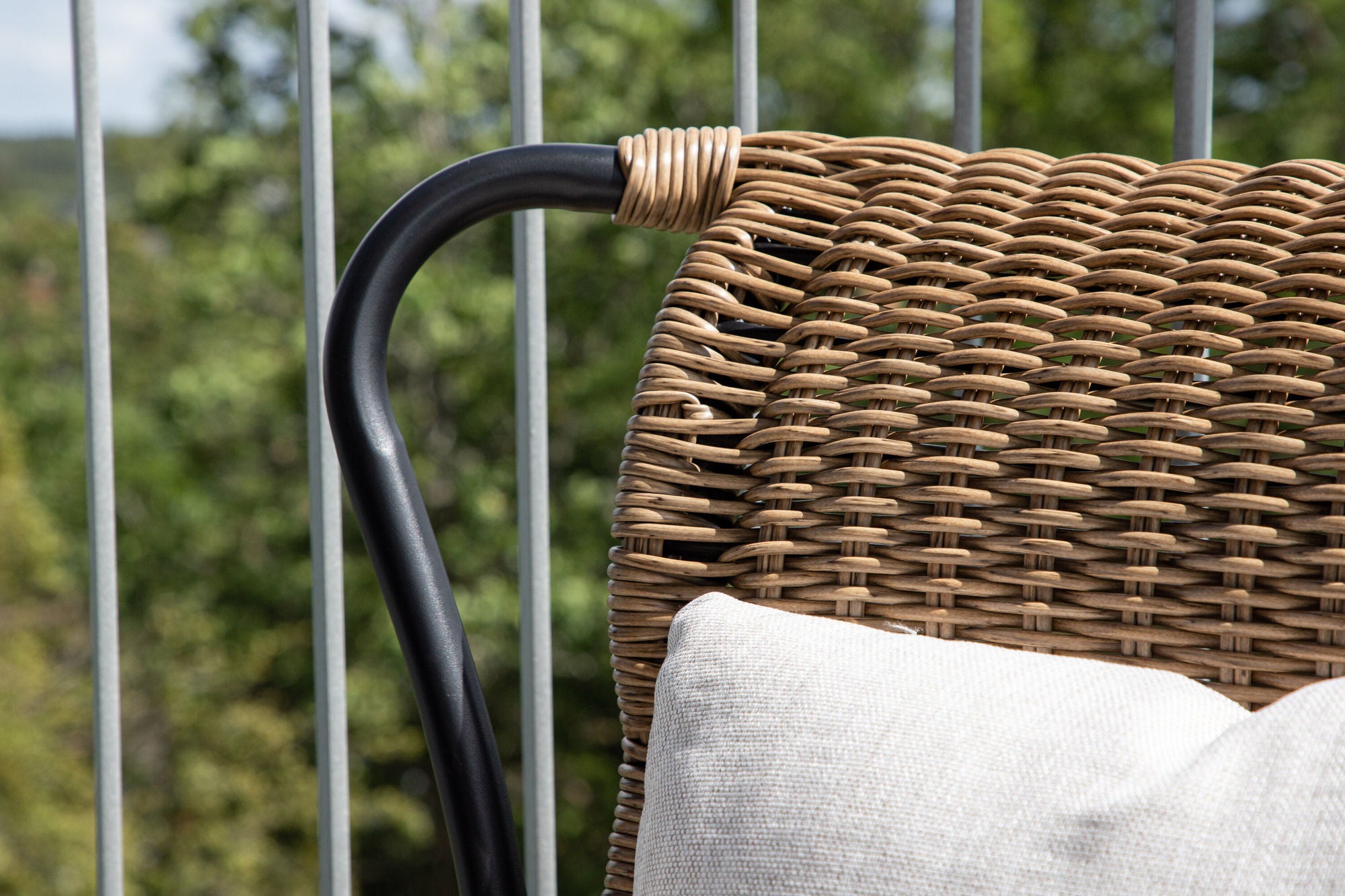 Venture Home Loreto Loungechair Black - Nature Rattan