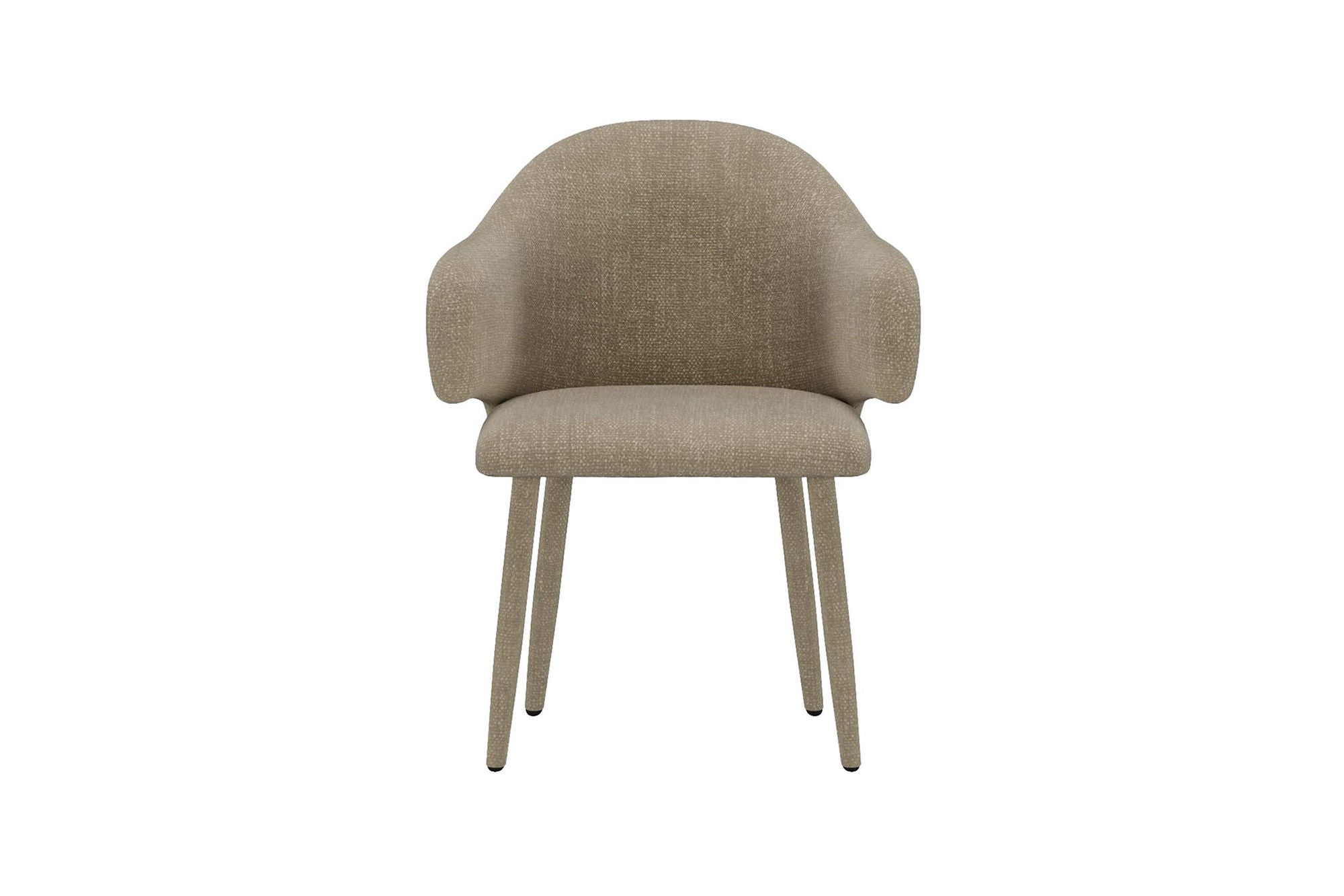 Venture Home Evelin Spisebordsstol 2-pack - Beige Velvet / Beige Velvet