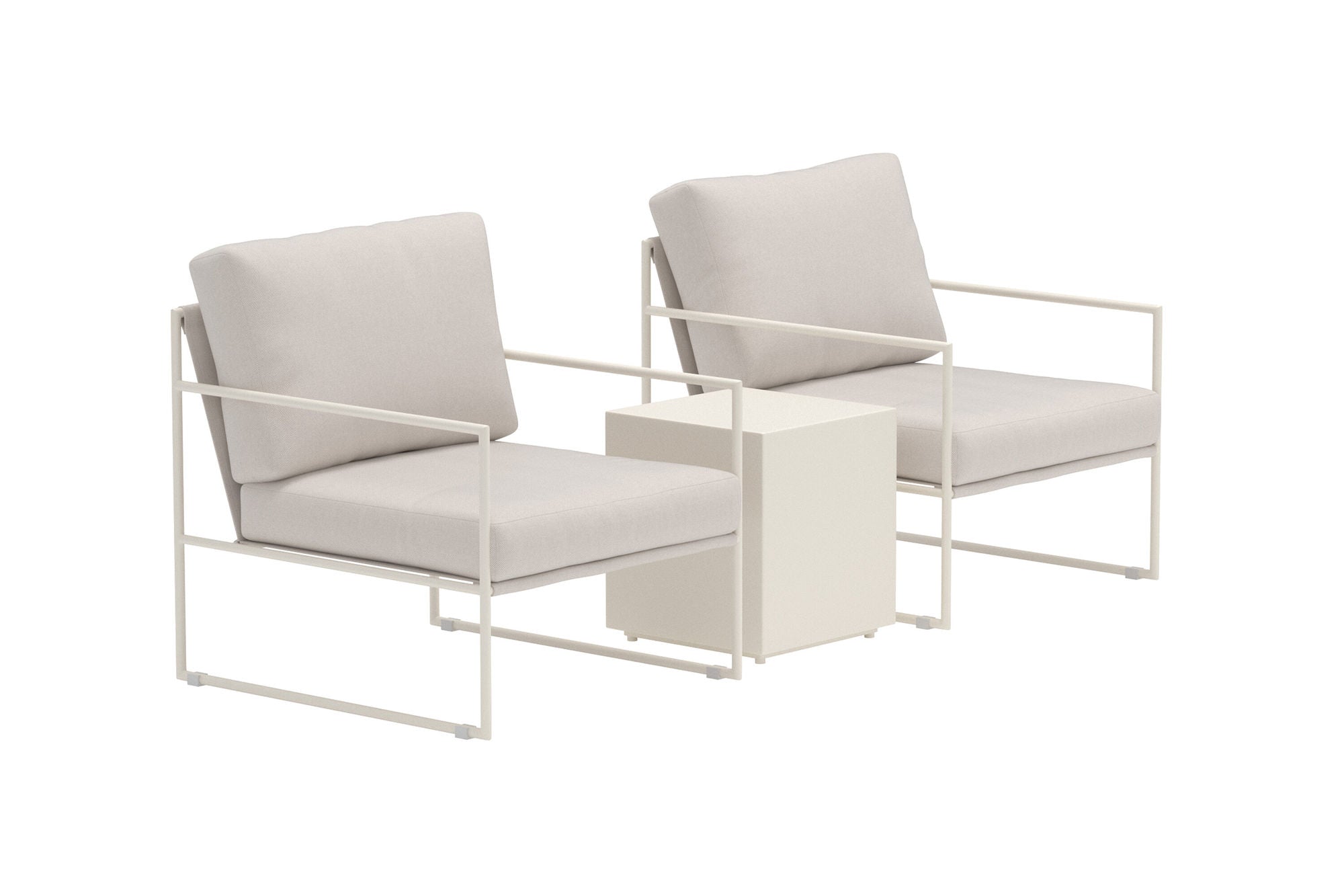 Venture Home Lissabon Lounge Set 3 pcs - Beige / Beige