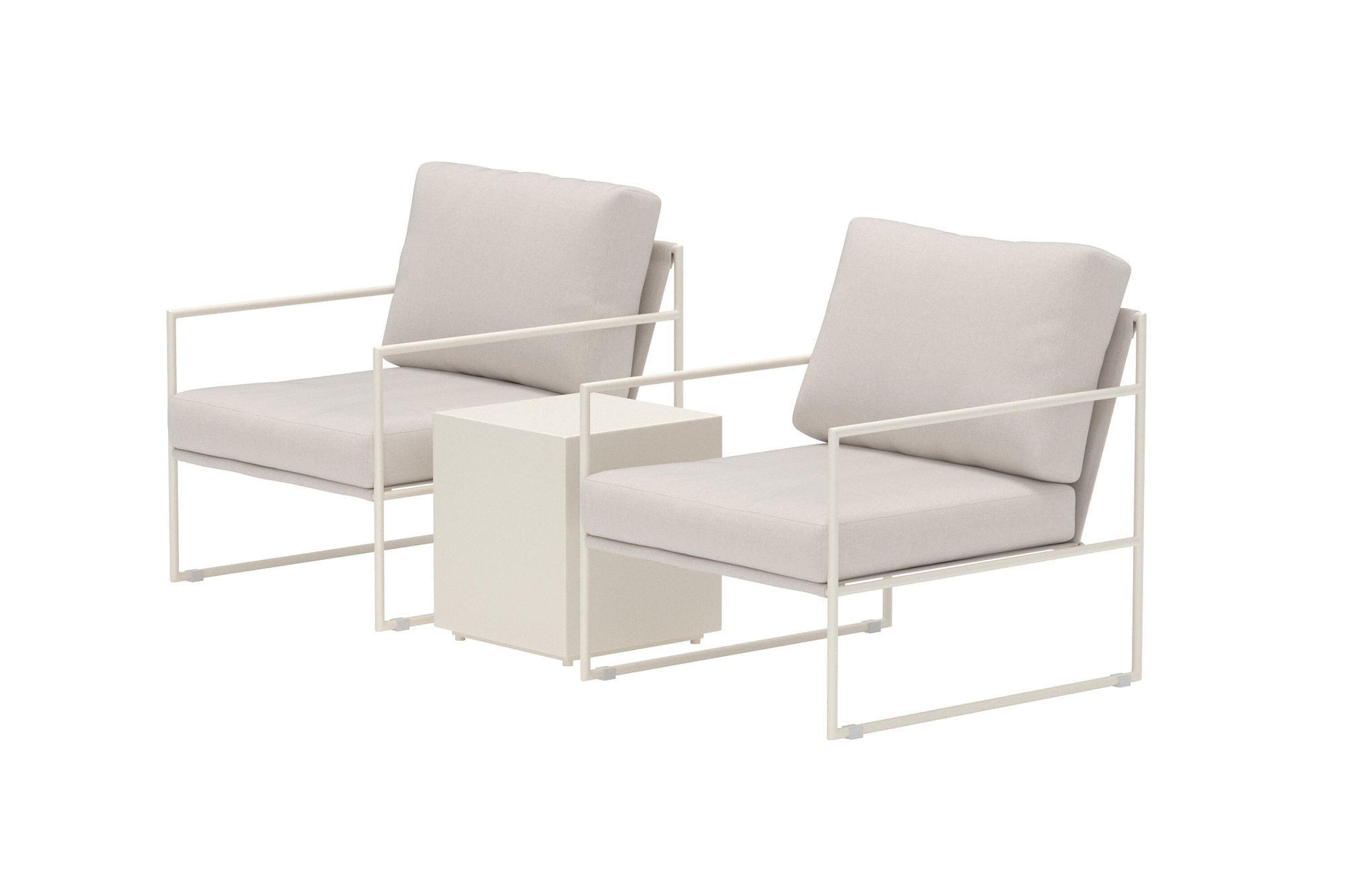 Venture Home Lissabon Lounge Set 3 pcs - Beige / Beige