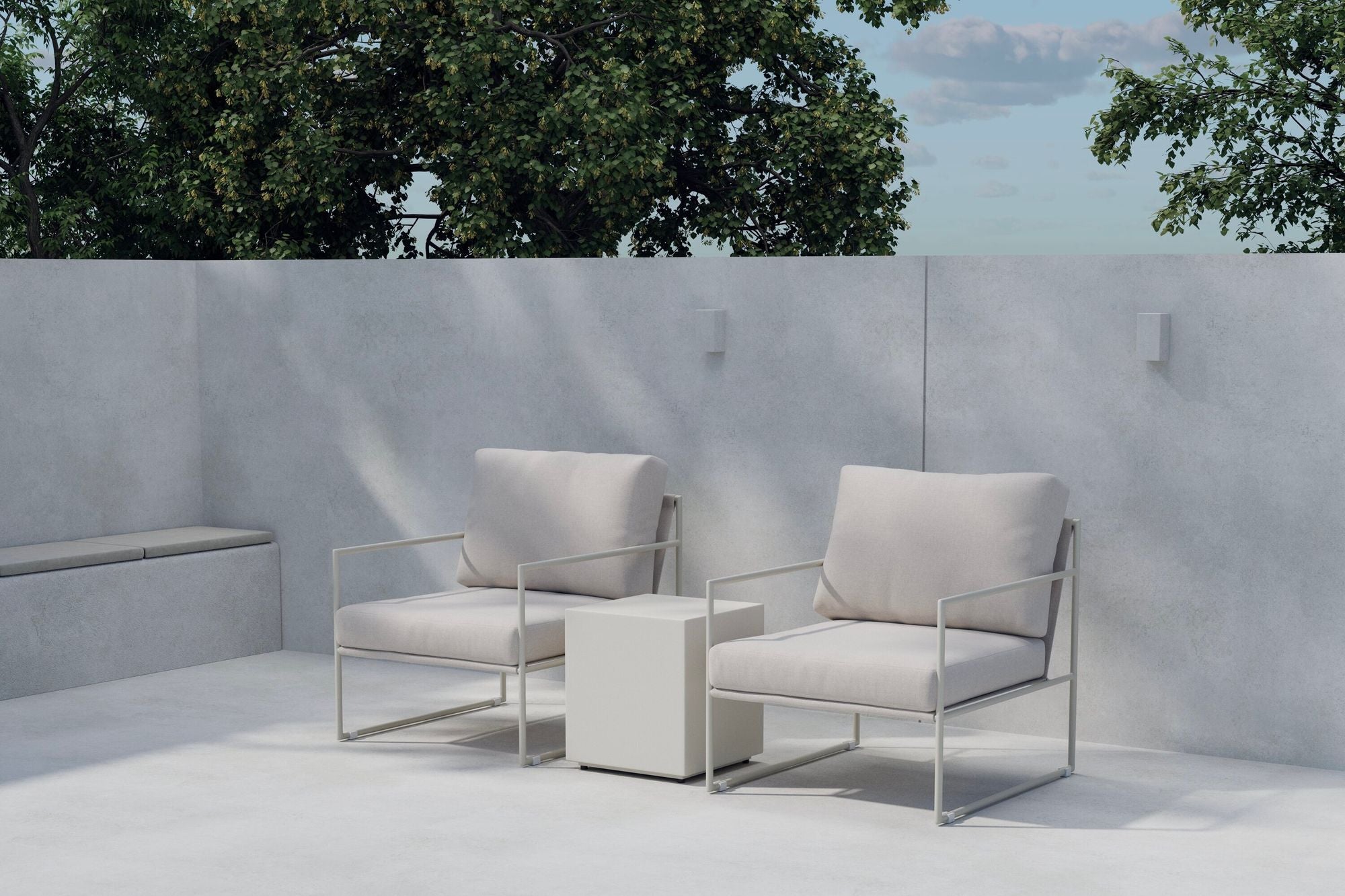 Venture Home Lissabon Lounge Set 3 pcs - Beige / Beige