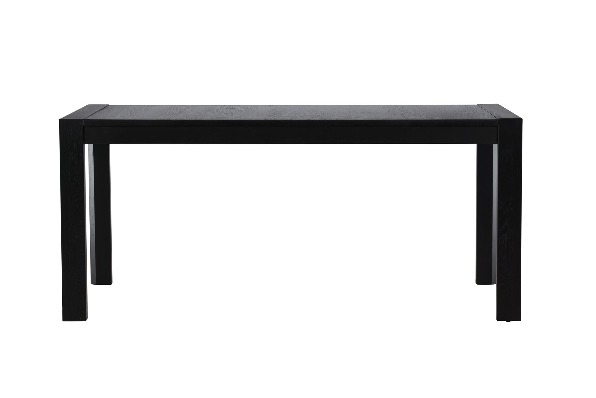 Vind Slider spisebord 250x95x75 cm - Black / Solid Oak Veneer