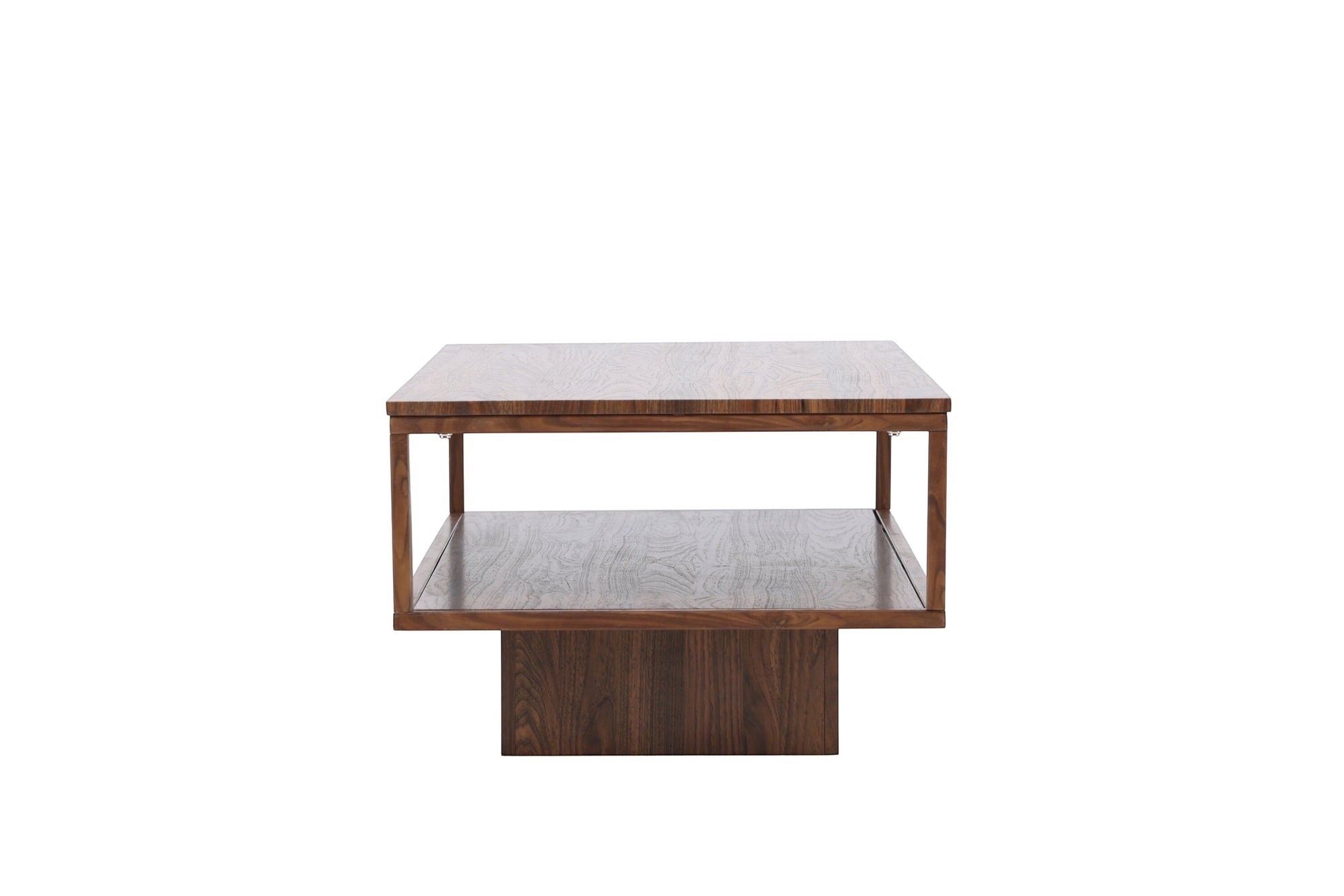 Venture Home Maglehem Sofa bord - 130*60*38cm - Steel Walnut / MDF Walnut 3D-paper