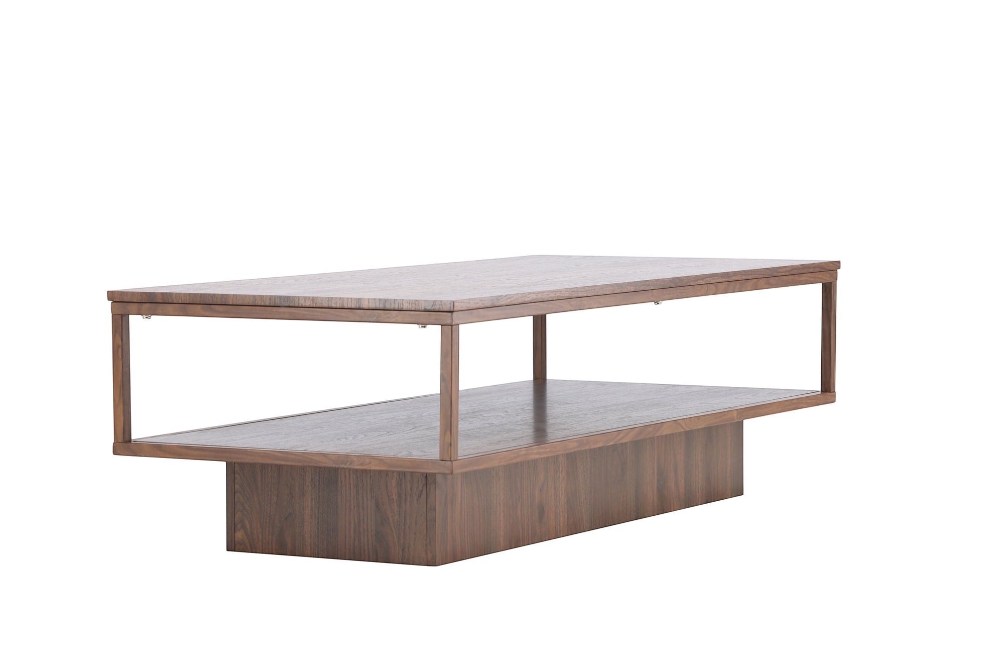 Venture Home Maglehem Sofa bord - 130*60*38cm - Steel Walnut / MDF Walnut 3D-paper