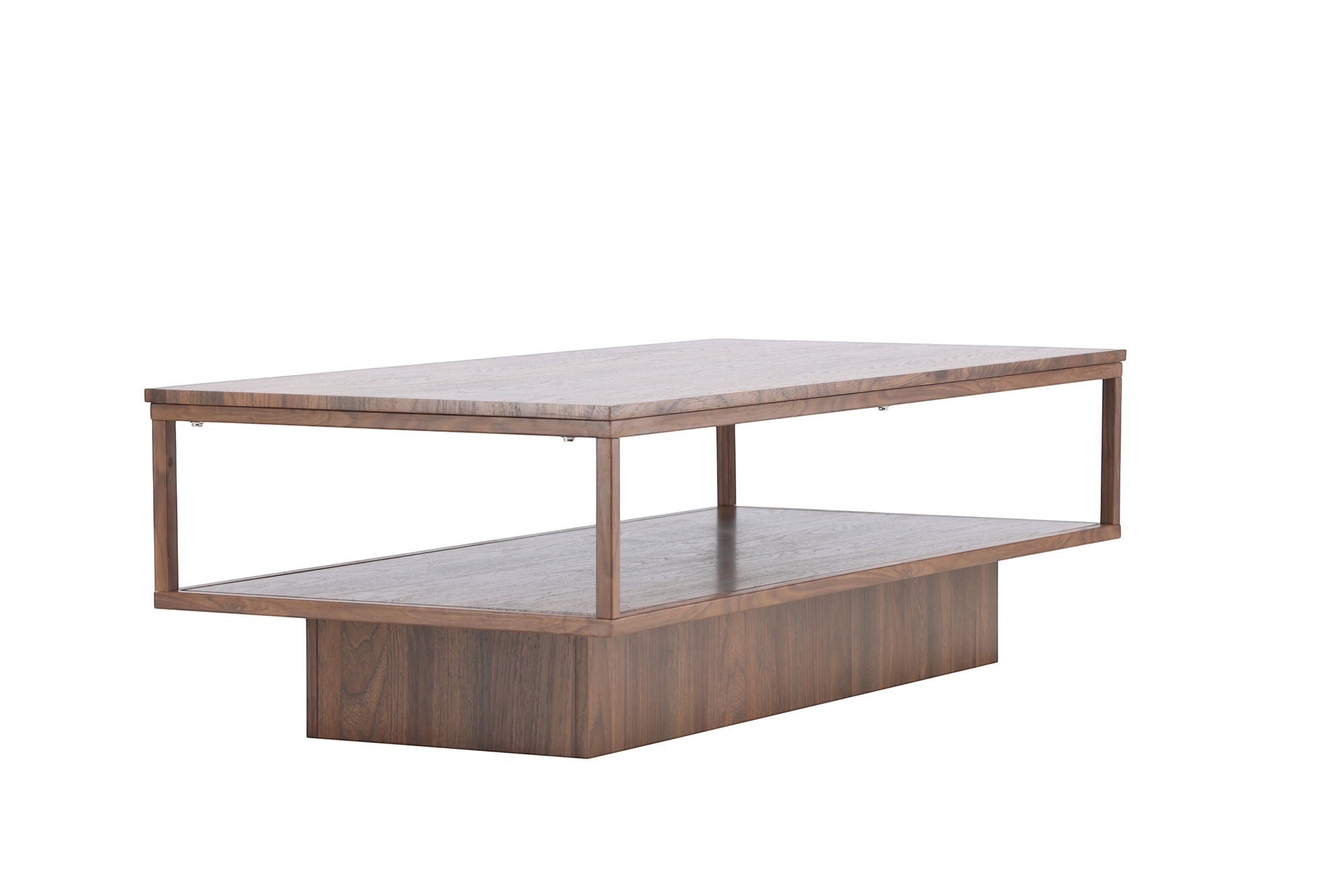 Venture Home Maglehem Sofa bord - 130*60*38cm - Steel Walnut / MDF Walnut 3D-paper
