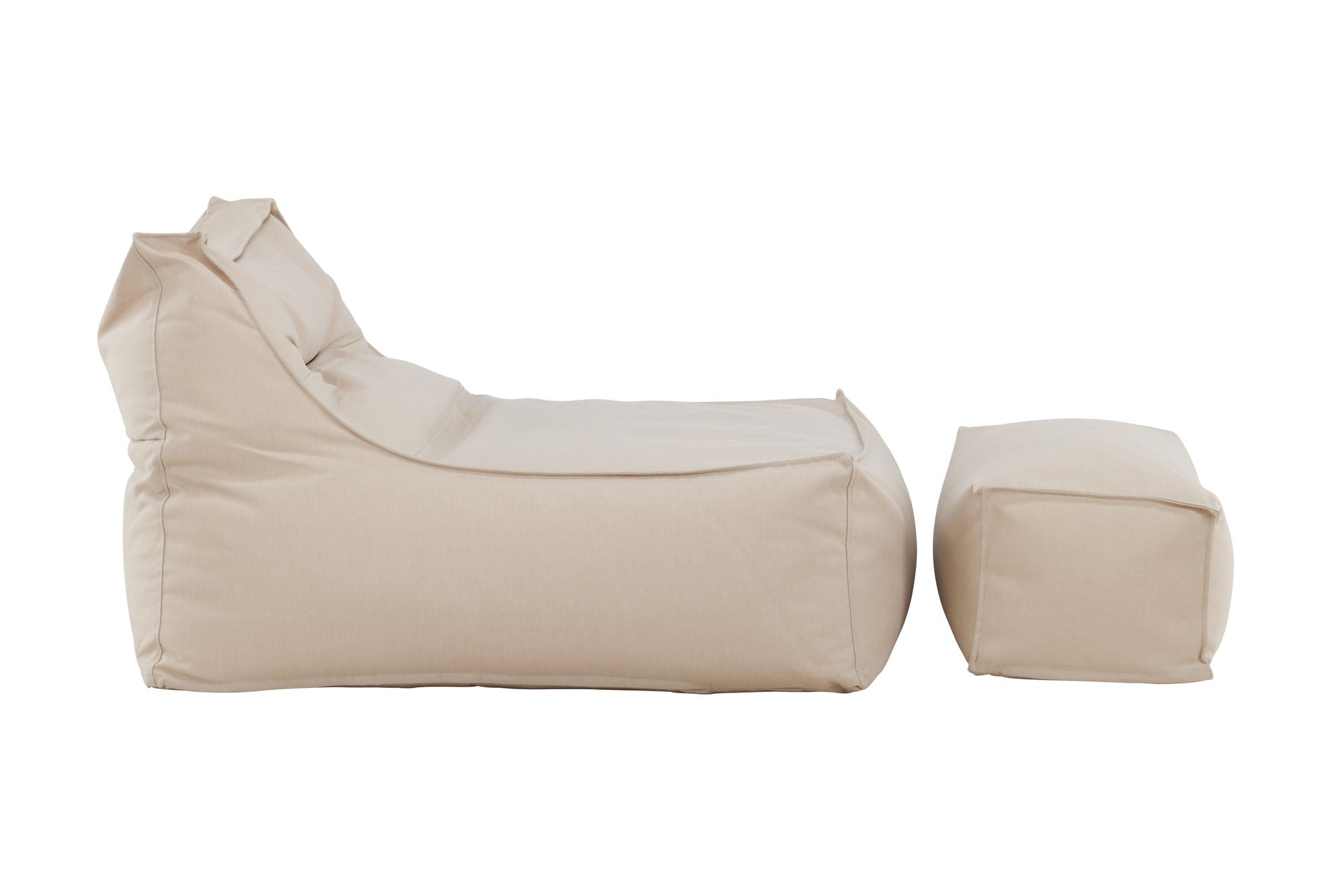 Venture Home Redang Relaxbag with Ottoman - Beige