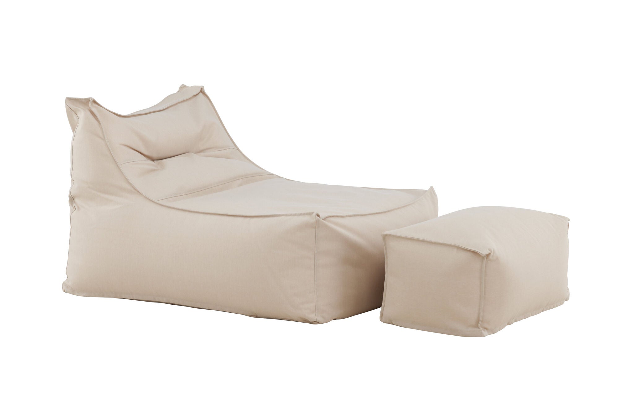 Venture Home Redang Relaxbag with Ottoman - Beige