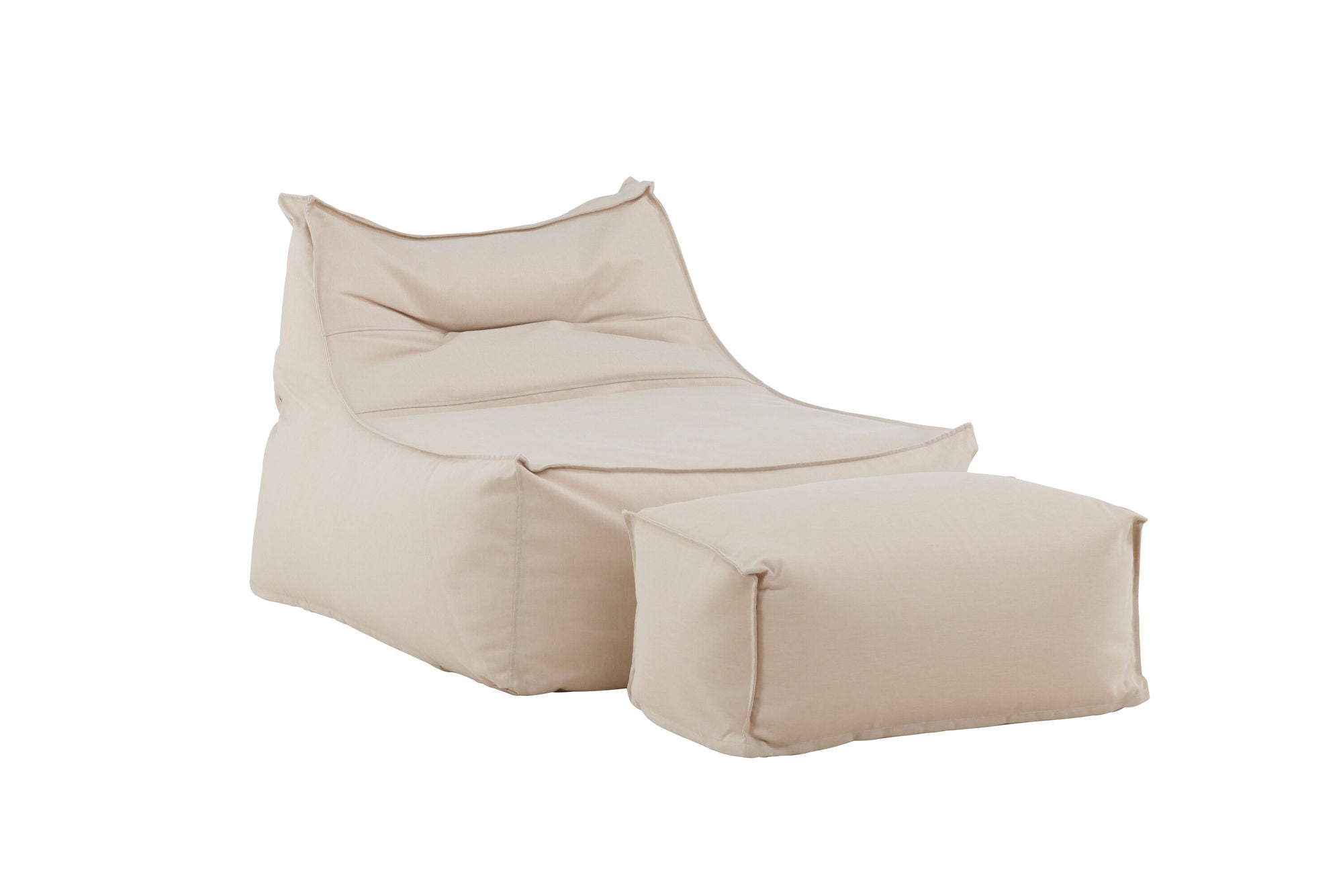 Venture Home Redang Relaxbag with Ottoman - Beige