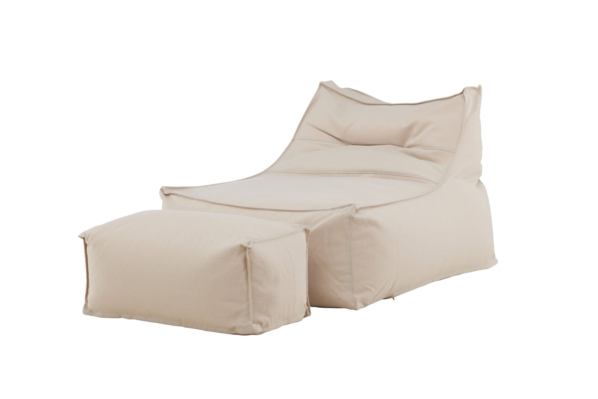 Venture Home Redang Relaxbag with Ottoman - Beige