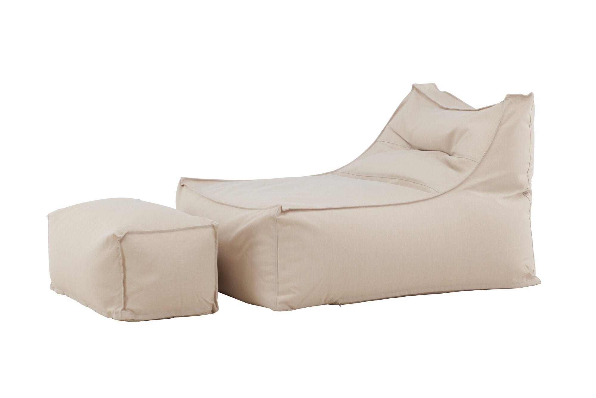 Venture Home Redang Relaxbag with Ottoman - Beige