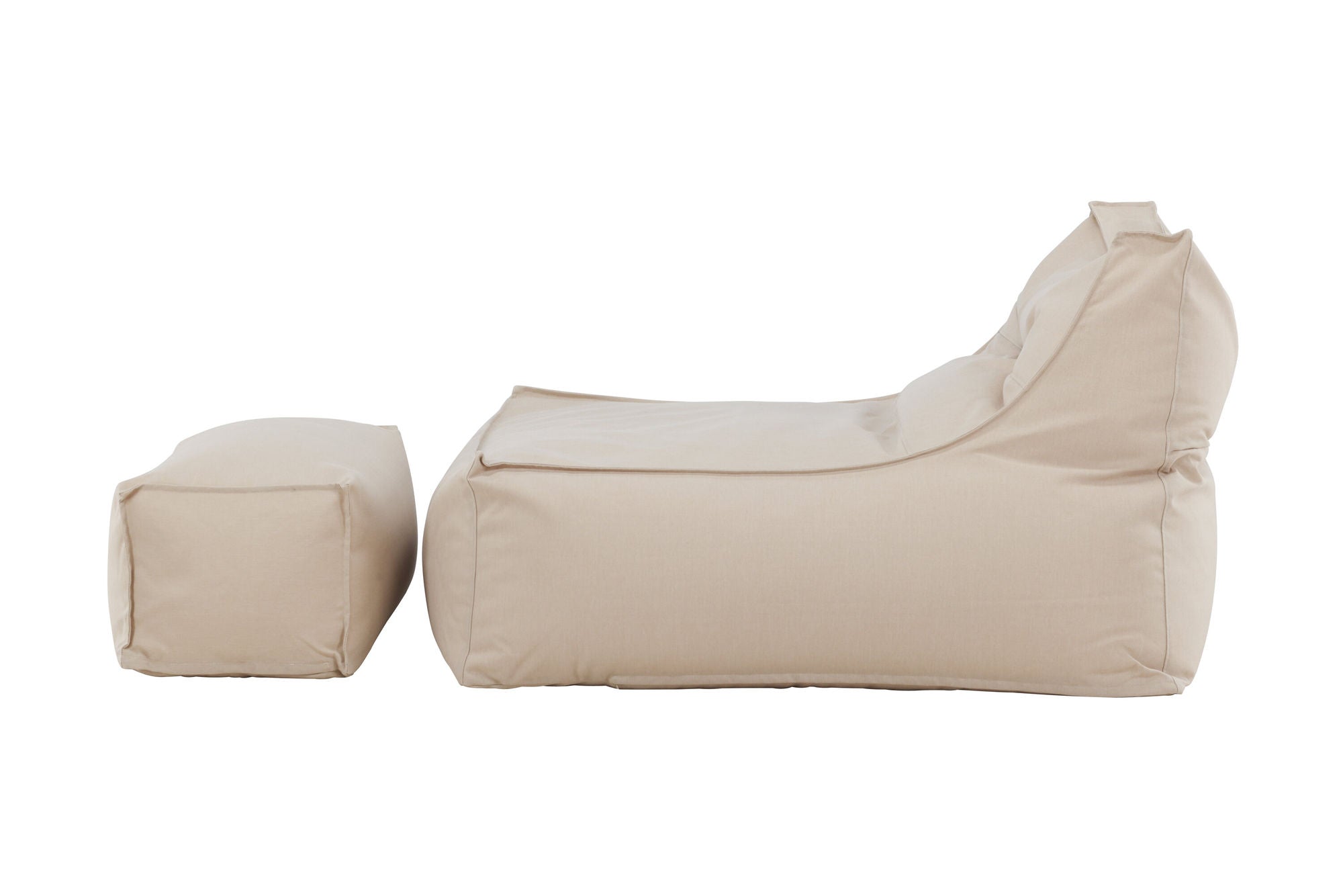 Venture Home Redang Relaxbag with Ottoman - Beige