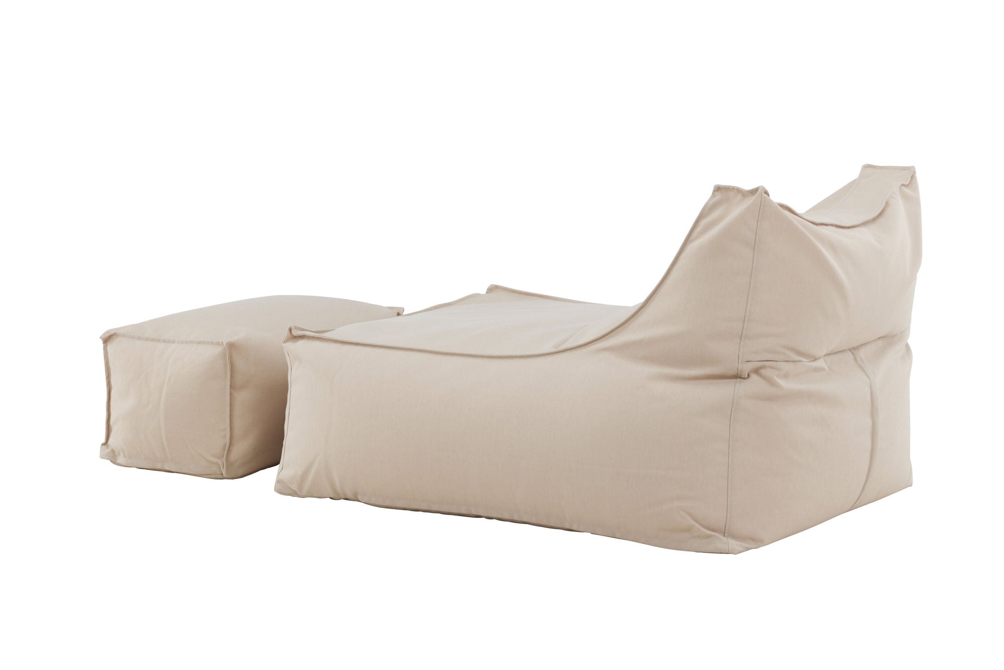 Venture Home Redang Relaxbag with Ottoman - Beige