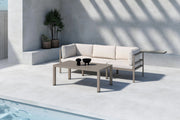 Venture Home Copacabana Sofa Module 2 + 1 with bord - Brown / Beige