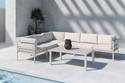 Venture Home Copacabana hjørne Sofa Module 3 + 3 with bord - Beige / Beige
