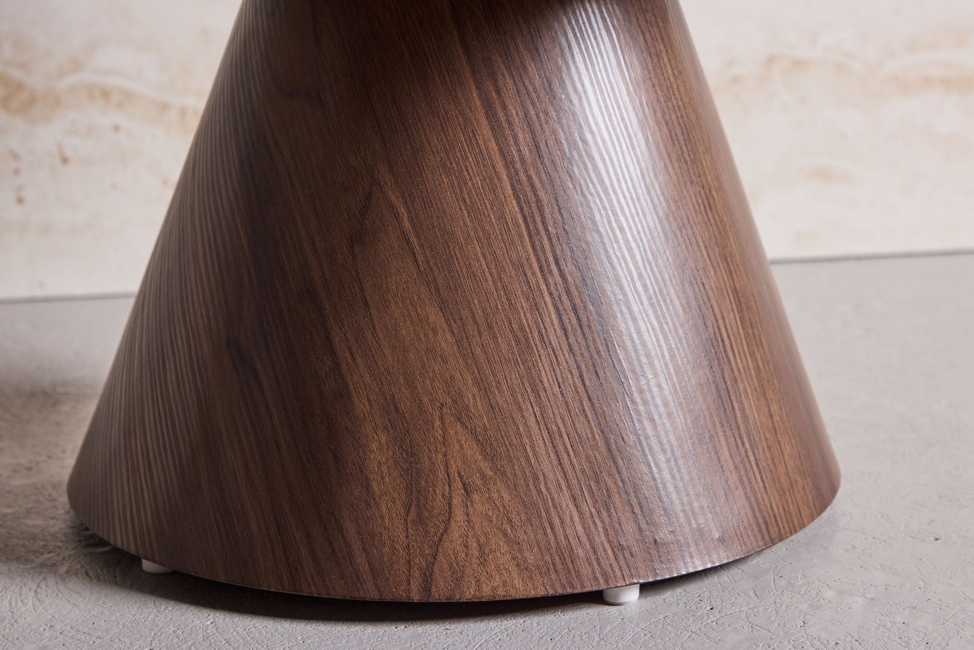 Venture Home Lanzo Pouf - MDF with Mocca 3D paper / Dark Green Fabric