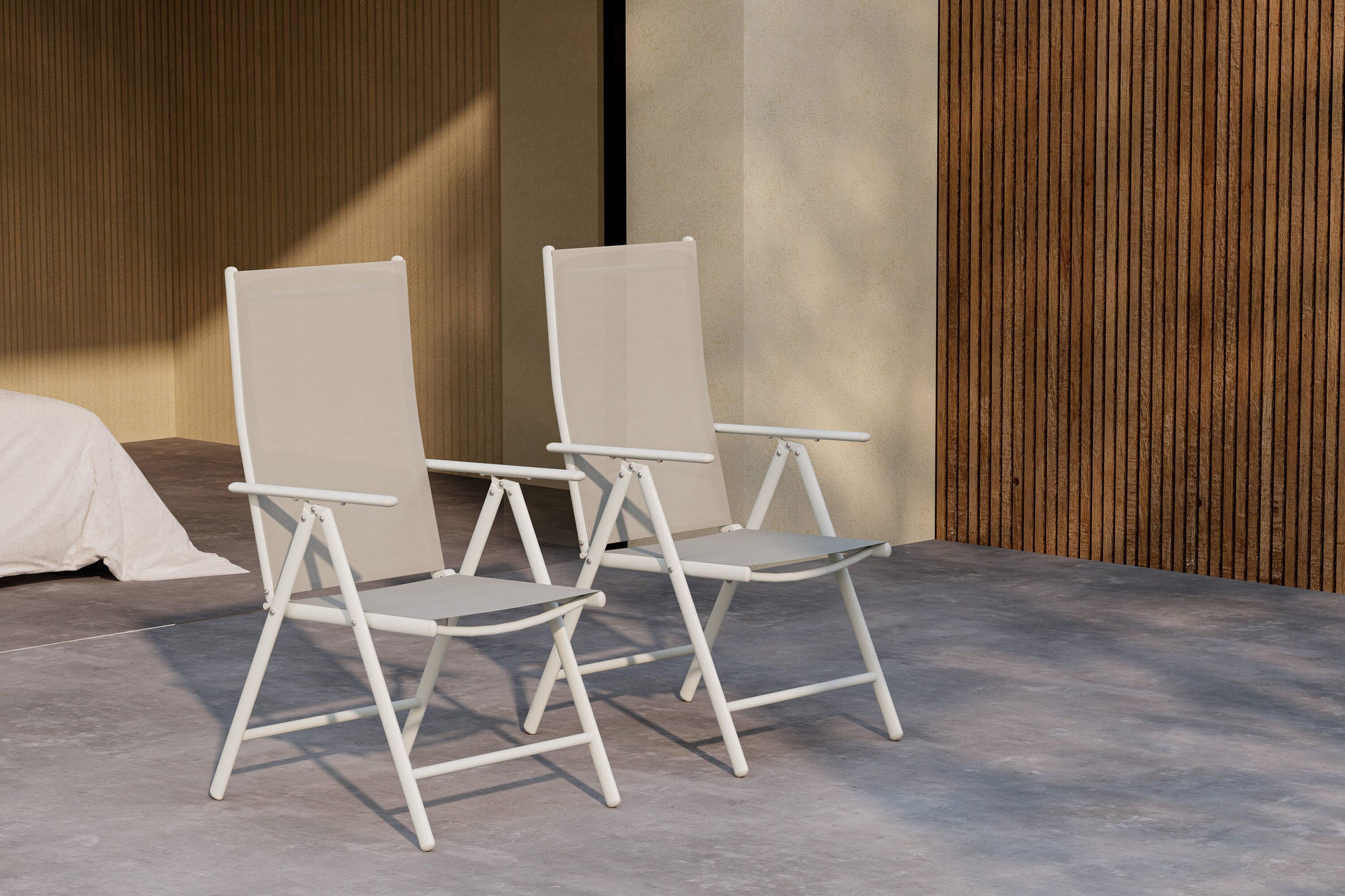 Venture Home Break Diningchair 2-Pack - Beige / Beige