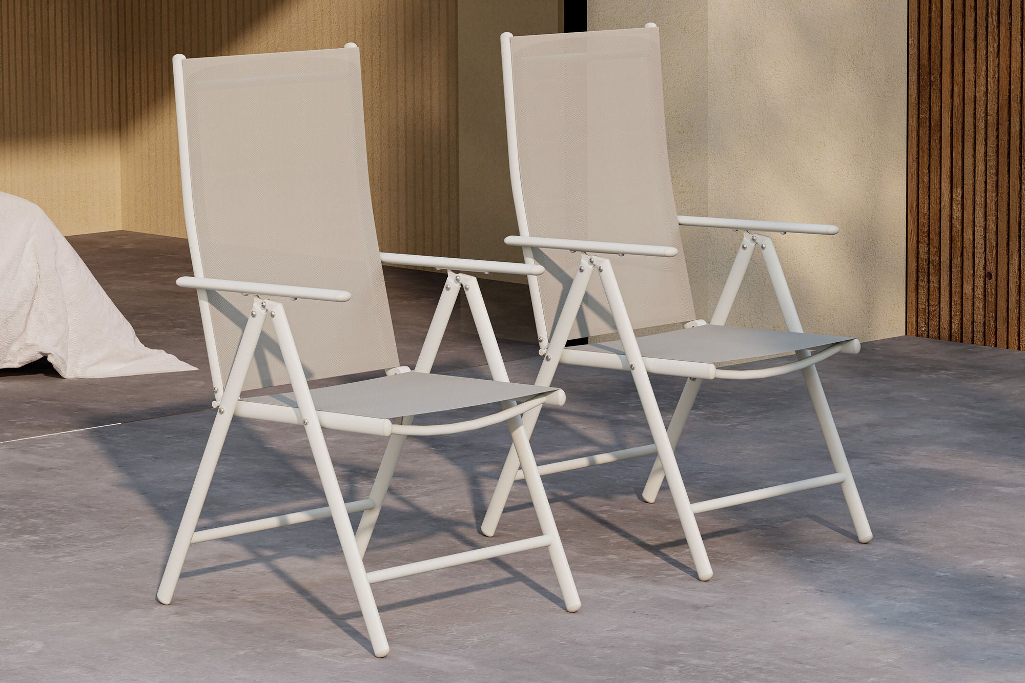 Venture Home Break Diningchair 2-Pack - Beige / Beige