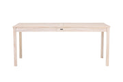 Venture Home Kenya spisebord 90x180 - Whitewash