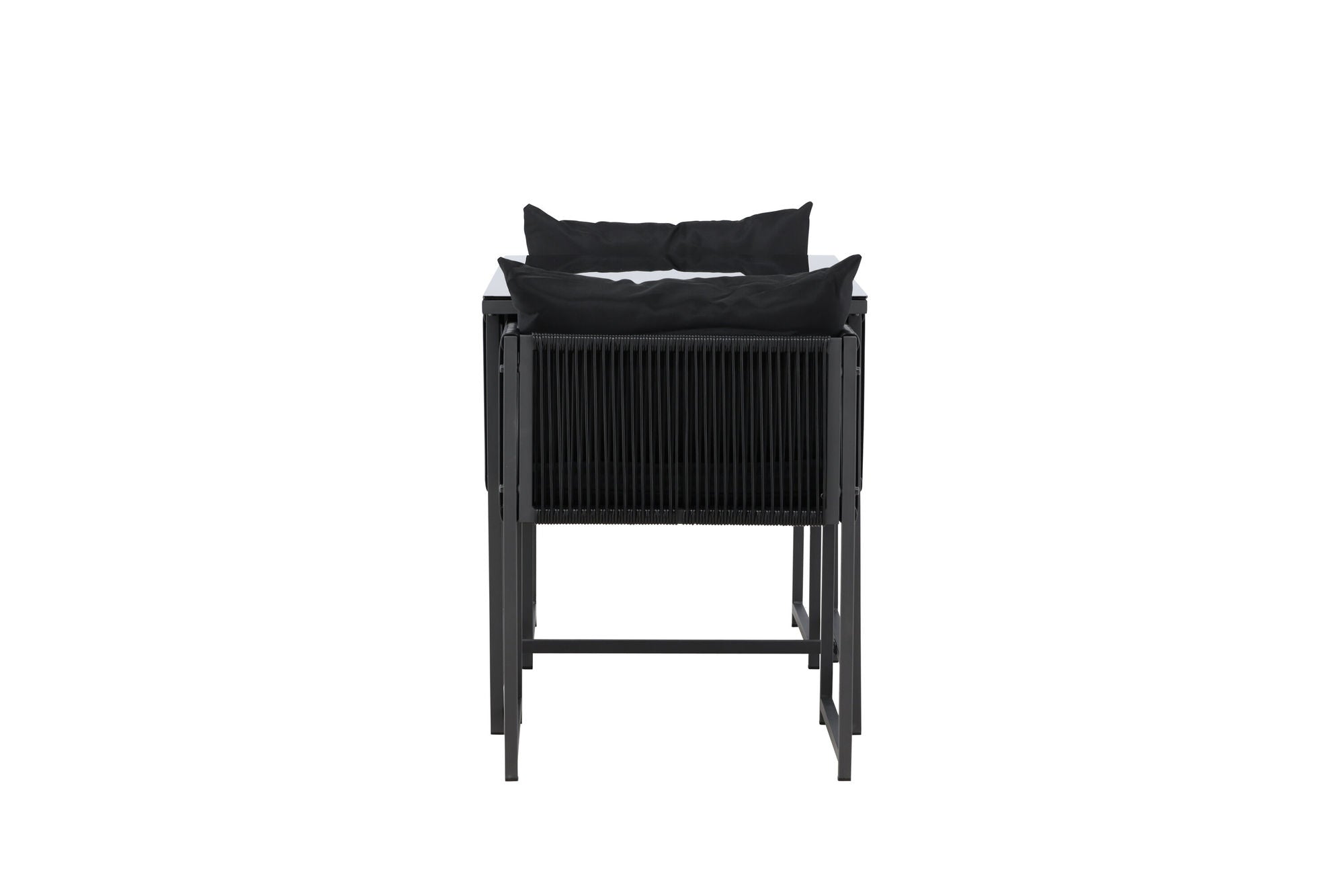 Venture Home Noto Balcony Set - Black / Black