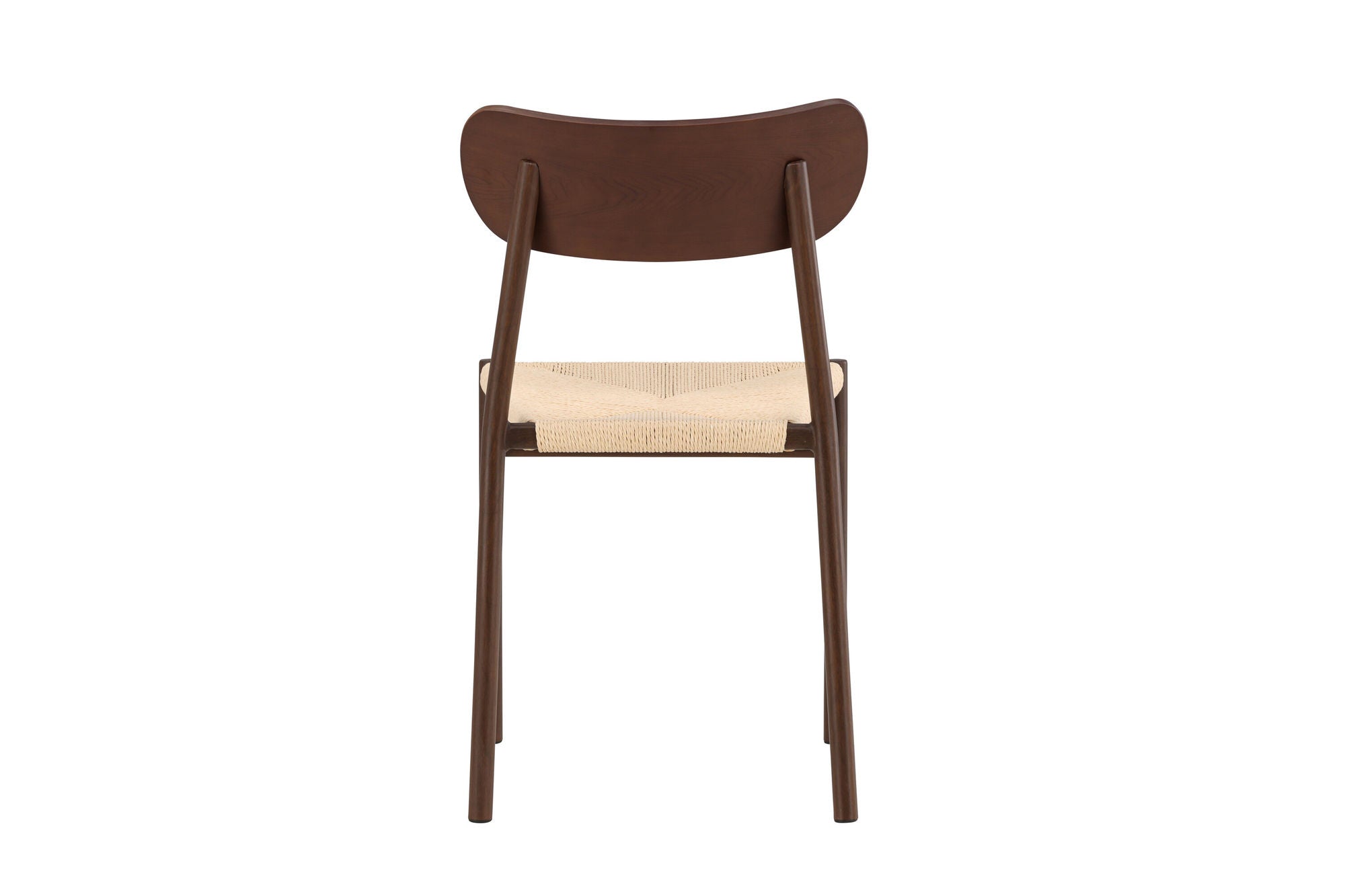 Venture Home Polly Spisebordsstol 88x42x55 cm - Metal+plywood Mocca painting / Beige Rope