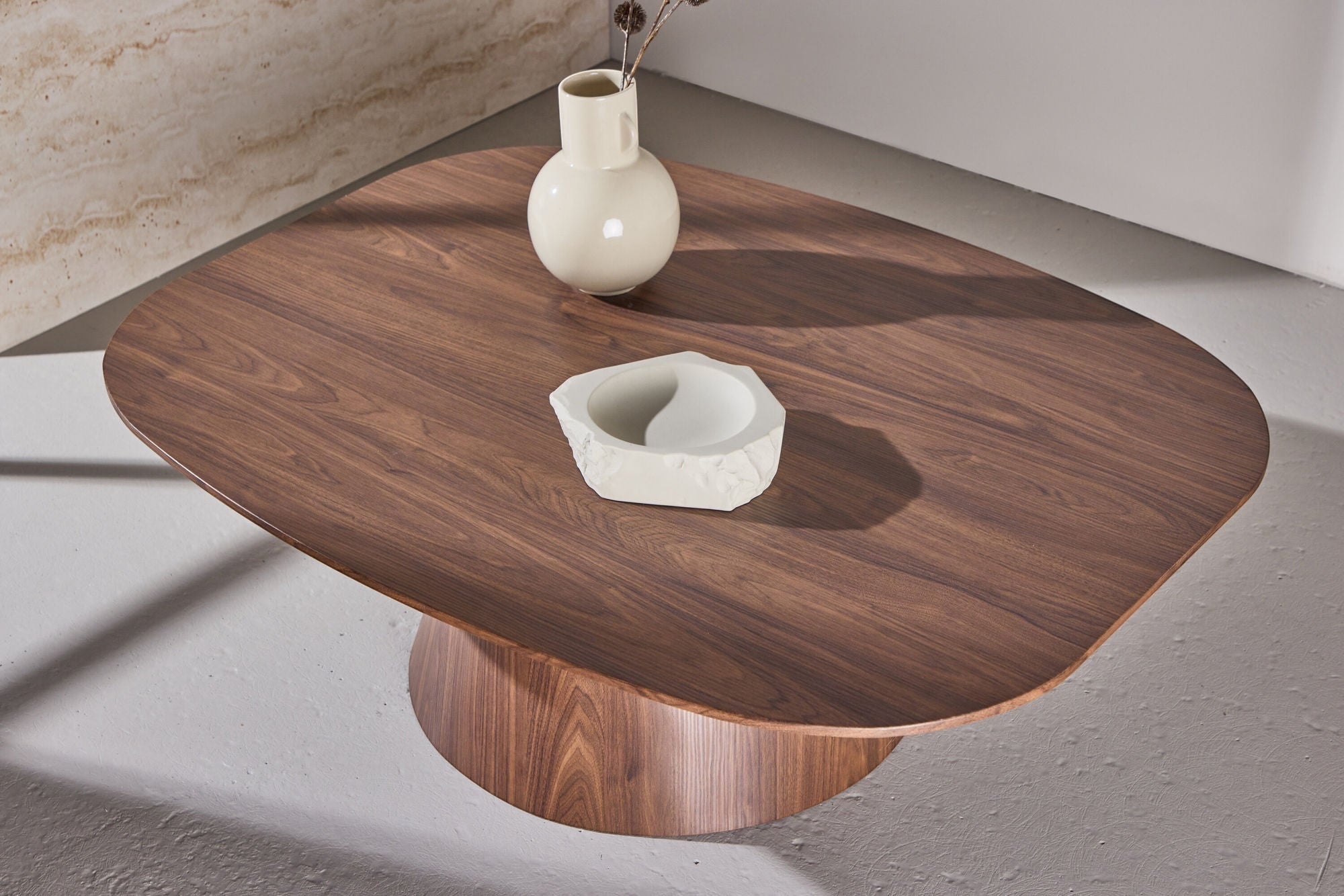 Venture Home Lanzo Sofa bord 120x92,5x39 cm - MDF with 3D Paper / Mocca