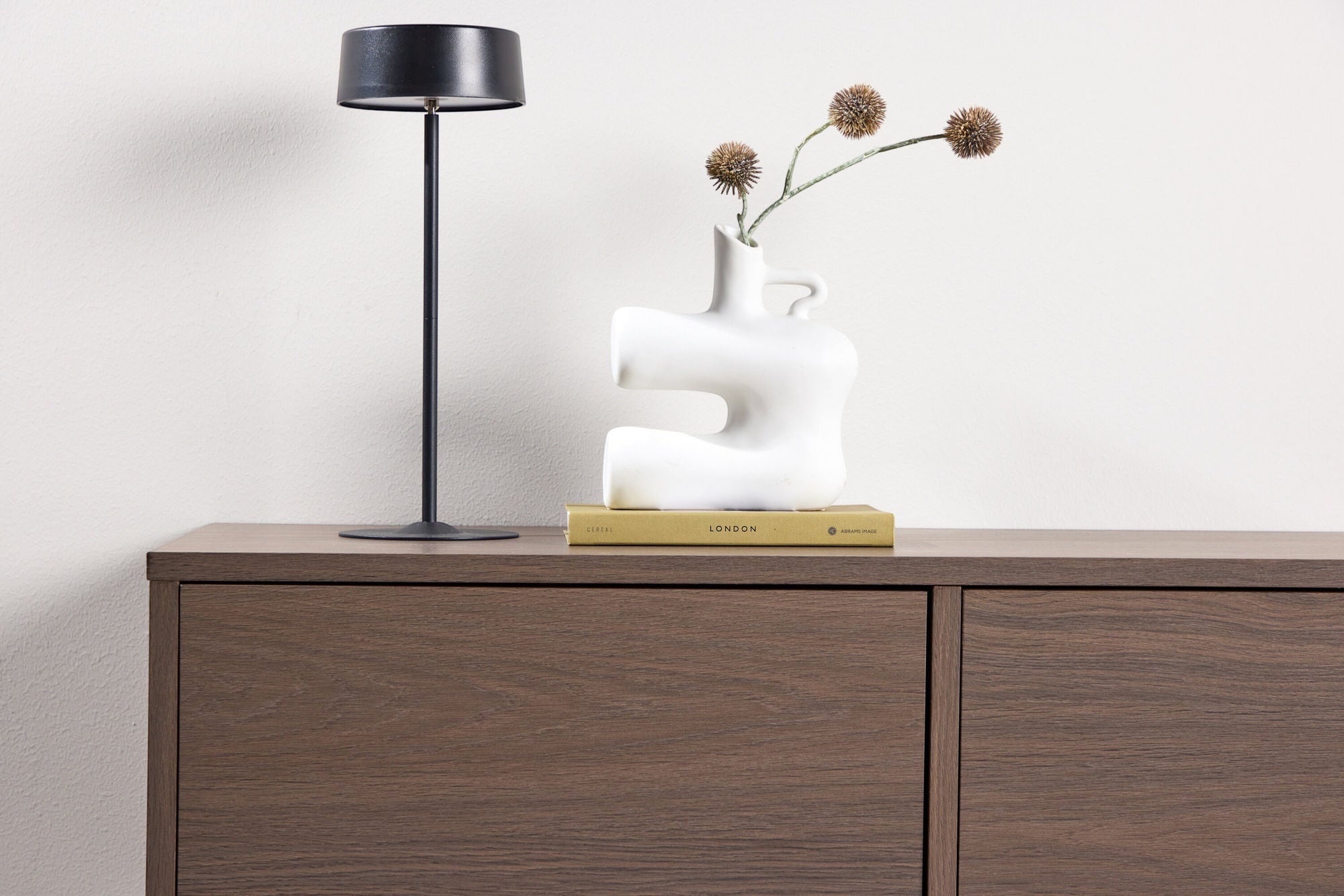 Venture Home Dragh TV Stand 100x35x28 cm - MDF Frame / Mocca 3D Paper