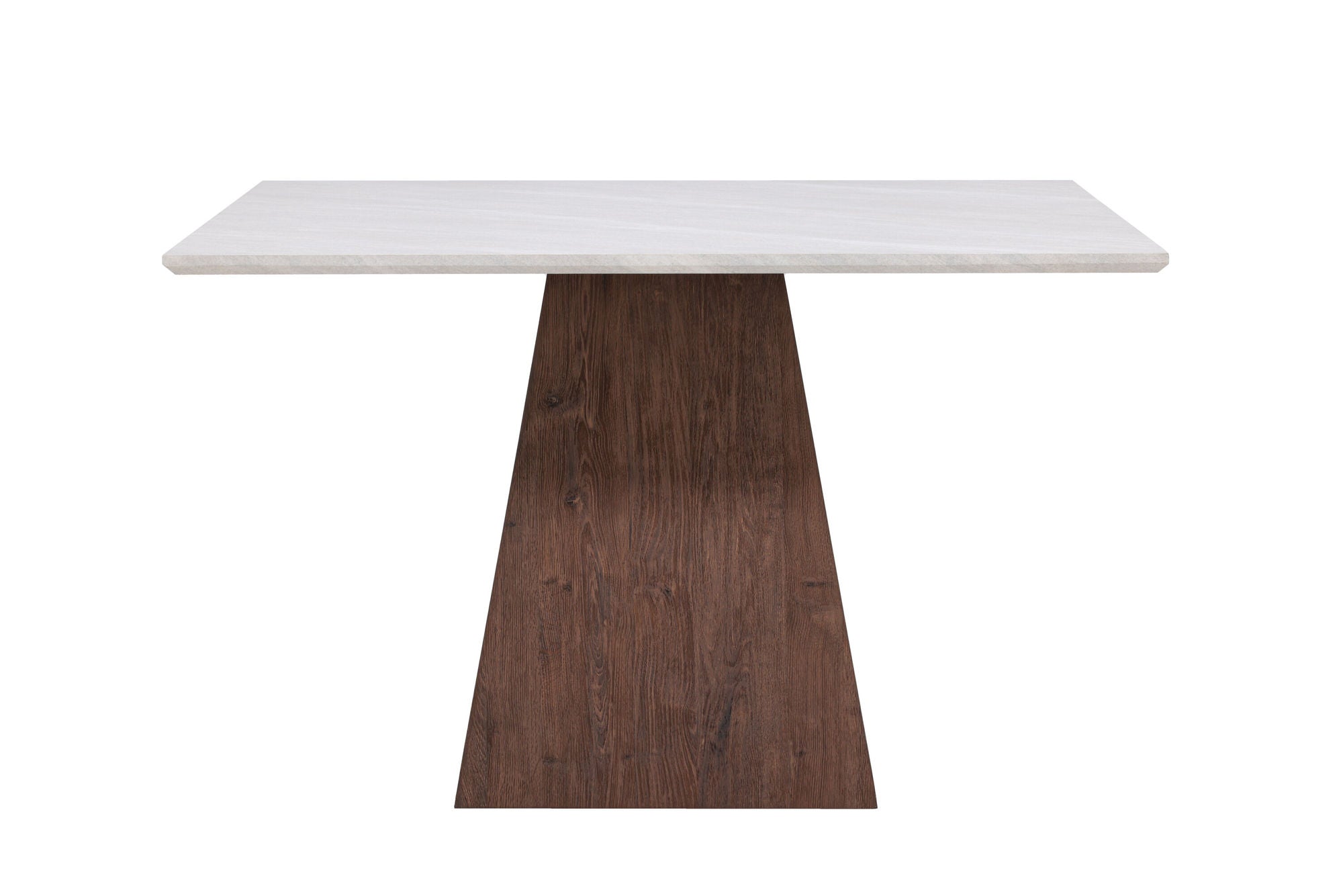 Venture Home Cael Square spisebord 120x120x75 cm - MDF 3D Paper Mocca / Stonelook