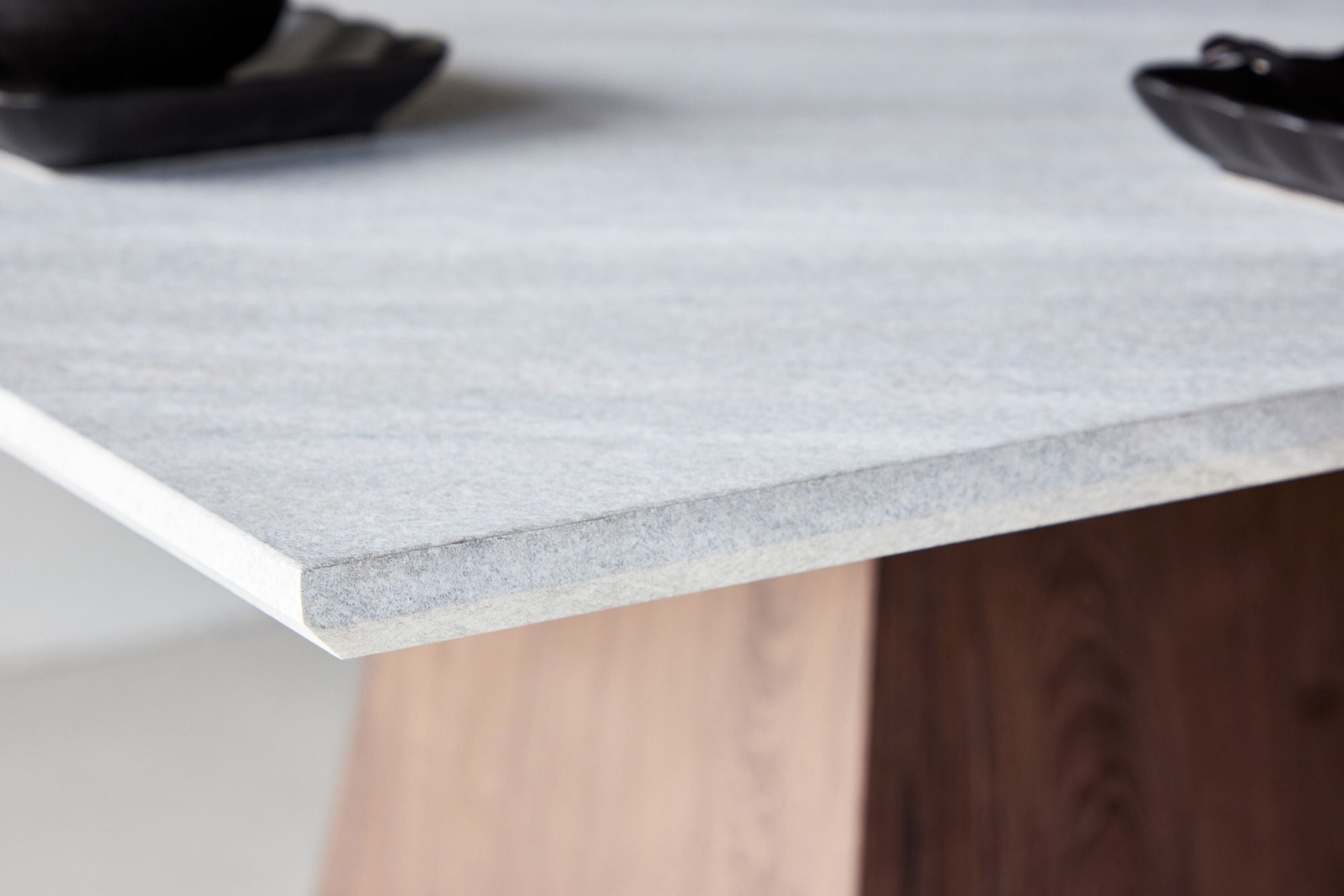 Venture Home Cael Square spisebord 120x120x75 cm - MDF 3D Paper Mocca / Stonelook