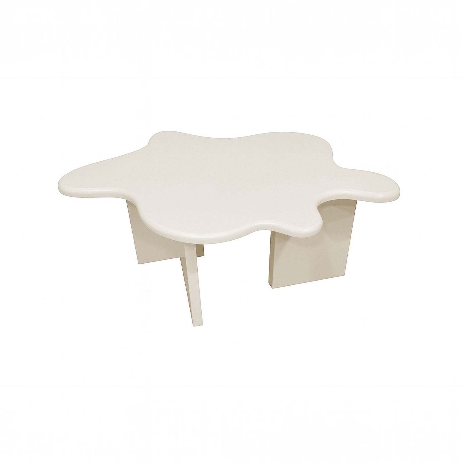Vind Flower Sofa bord 115x76x40 cm - MDF Beige Painting FSC 100%
