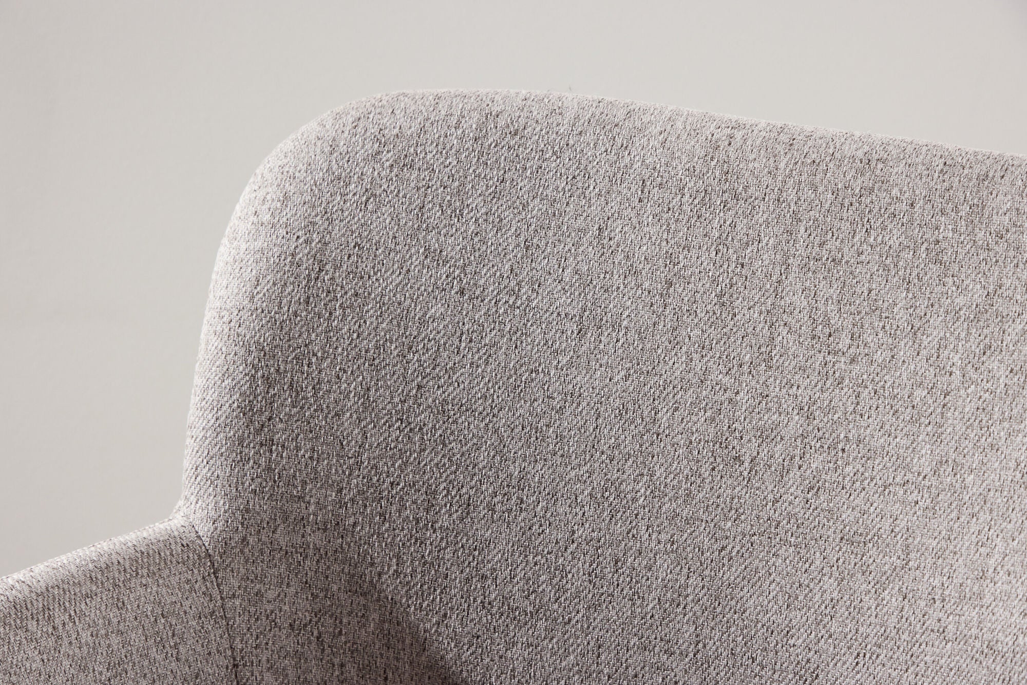 Vind Vätö Spisebordsstol - Black Steel Frame / Beige Fabric