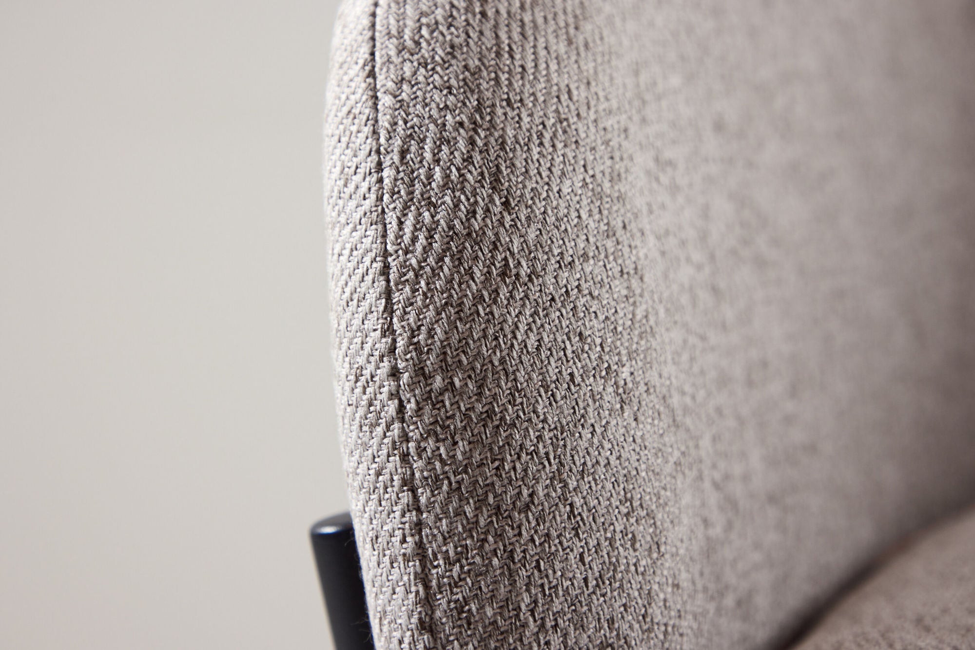 Vind Vätö Spisebordsstol - Black Steel Frame / Beige Fabric