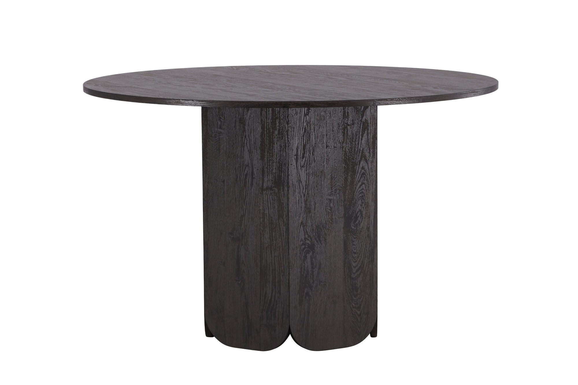 Venture Home Tekla rund spisebord ø120x75 cm - MDF with Black 3D Paper
