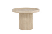 Venture Home Krille Side bord φ60x45 cm - MDF with 3D Paper / Travertinelook
