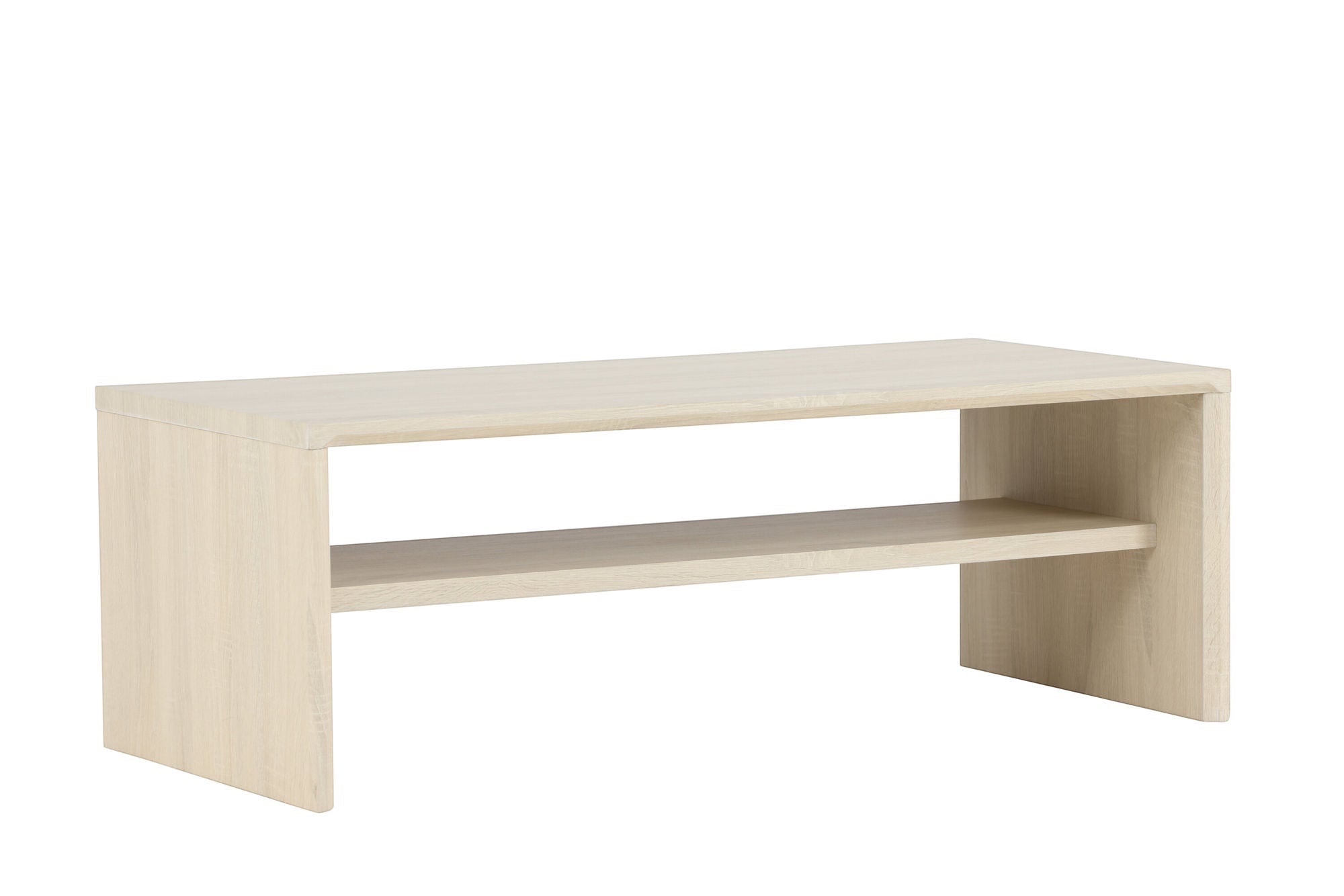 Venture Home Telemarket Sofa bord 110x50x38 cm - MDF with Whitewash 3D-paper