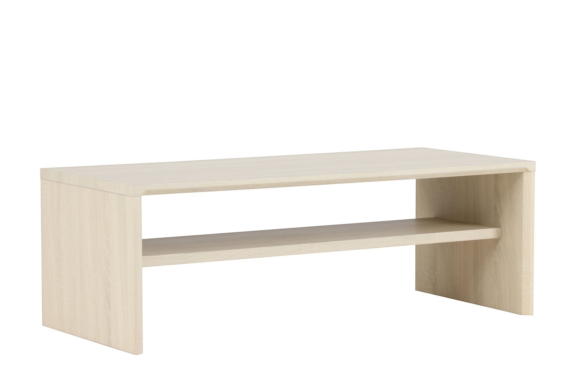 Venture Home Telemarket Sofa bord 110x50x38 cm - MDF with Whitewash 3D-paper