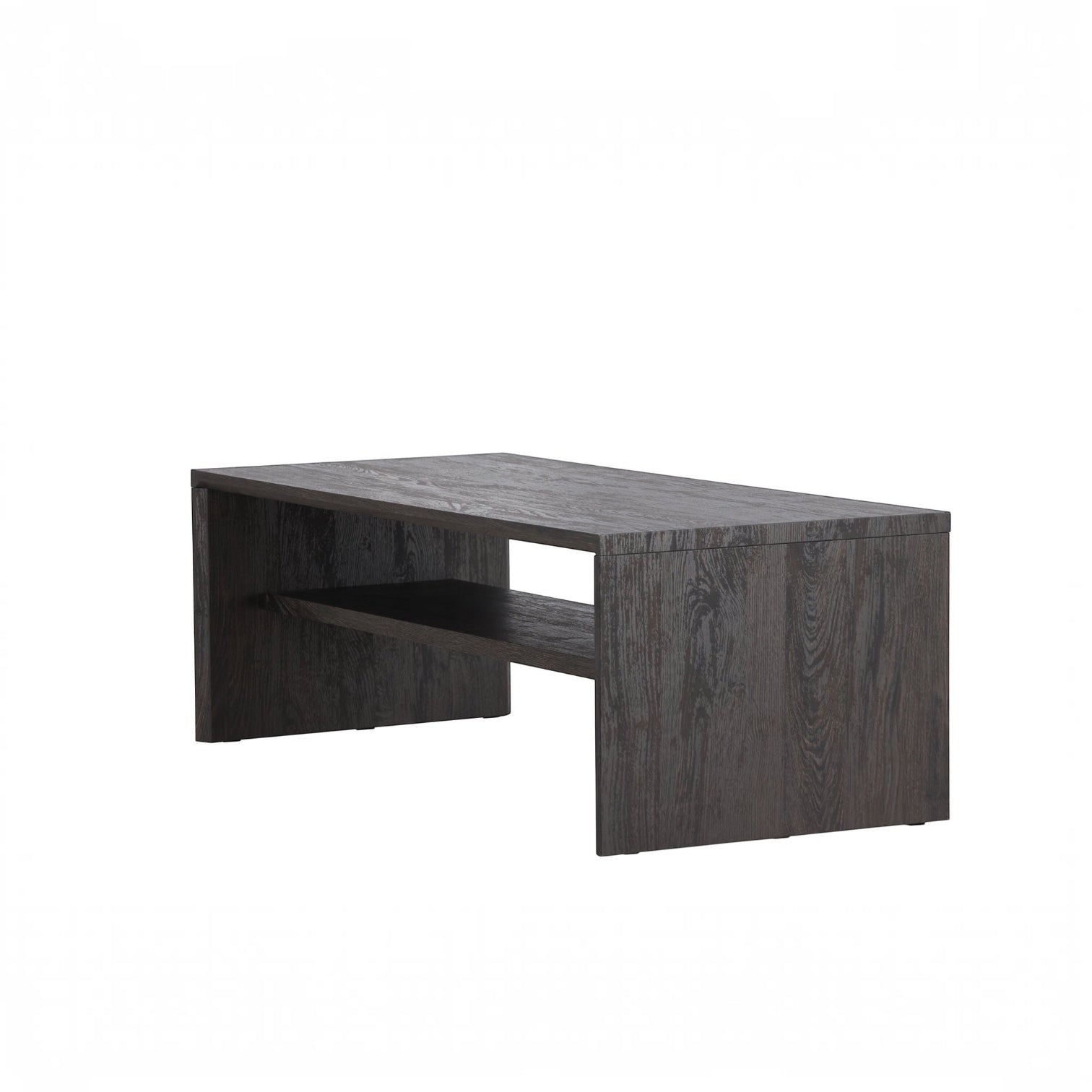 Venture Home Telemarket Sofa bord 110x50x38 cm - MDF with Black 3D Paper