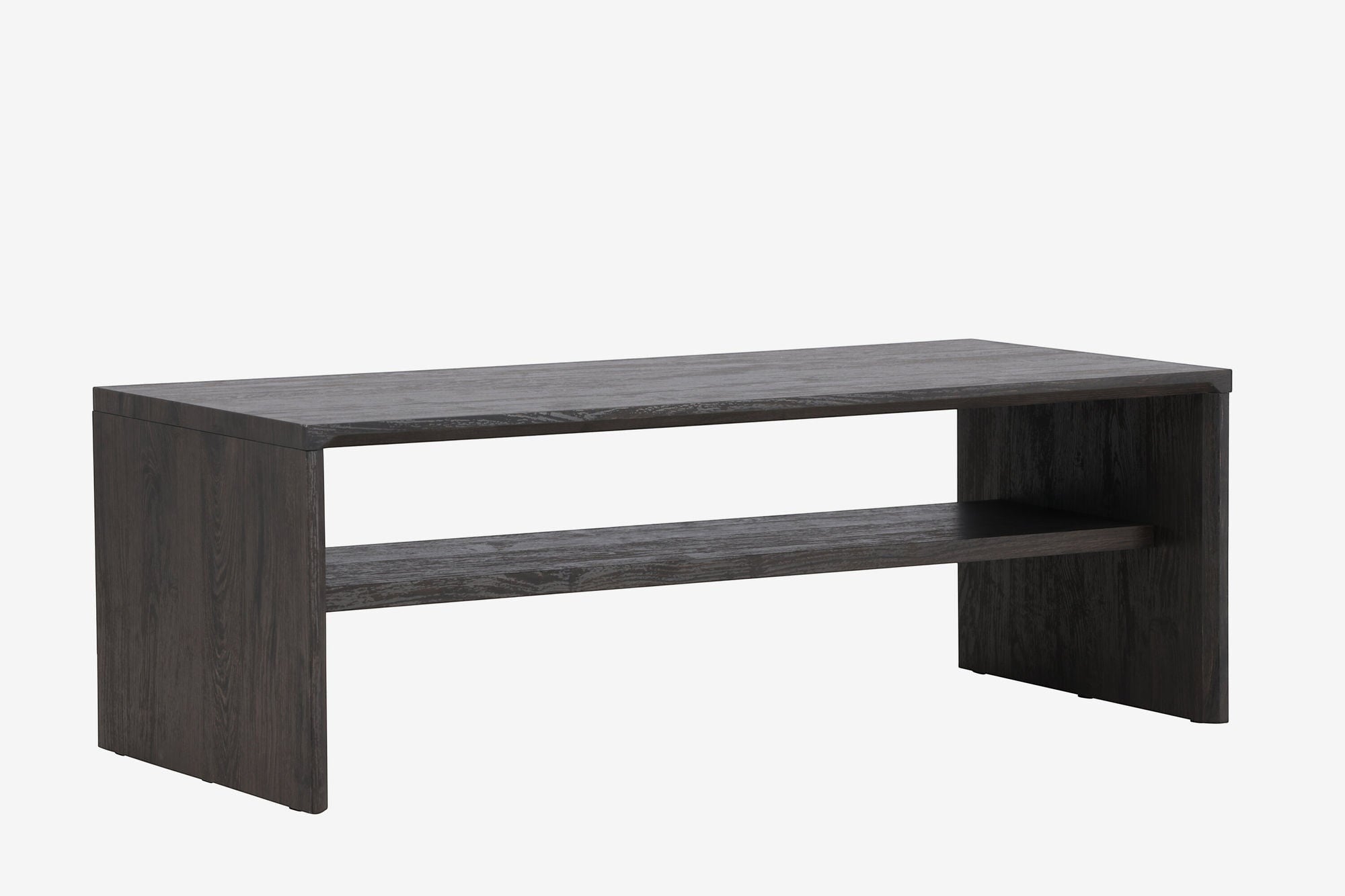 Venture Home Telemarket Sofa bord 110x50x38 cm - MDF with Black 3D Paper