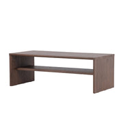 Venture Home Telemarket Sofa bord 110x50x38 cm - MDF with Mocca 3D Paper