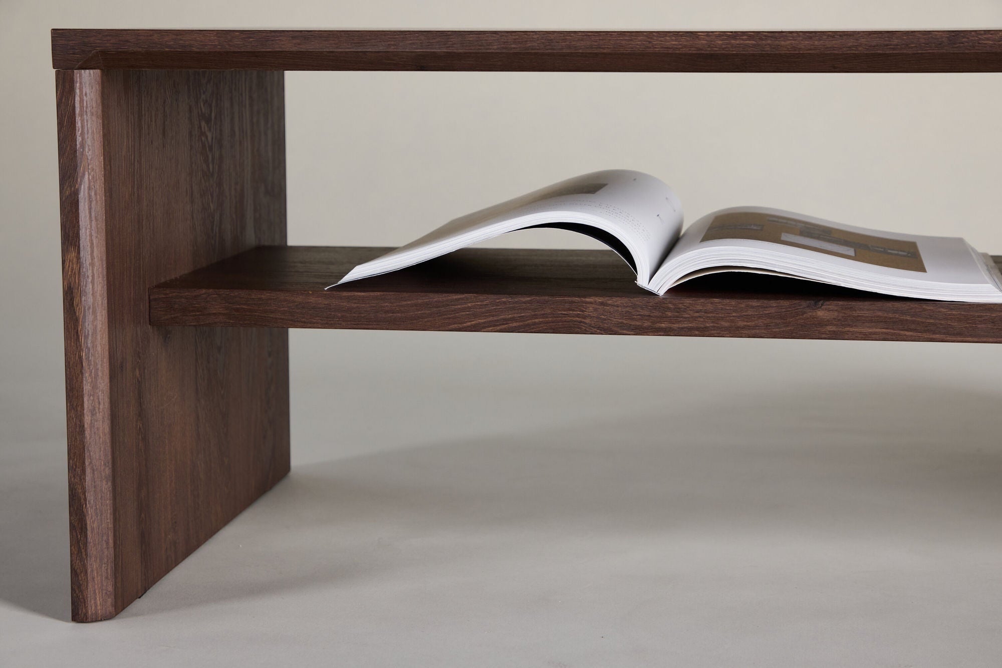Venture Home Telemarket Sofa bord 110x50x38 cm - MDF with Mocca 3D Paper