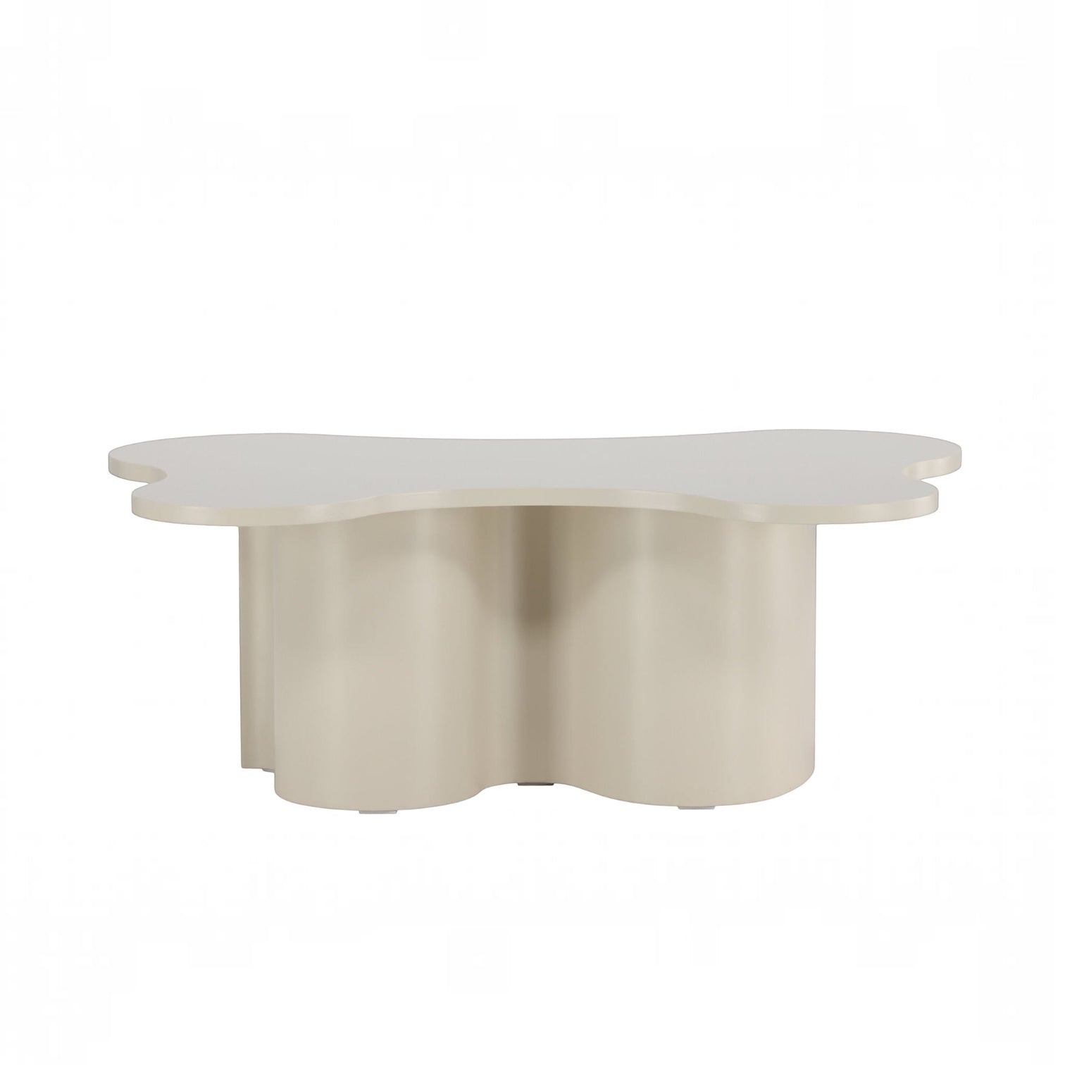 Venture Home Flow Sofa bord 120x80x45 cm - MDF with Beige PU Lacquer Painting
